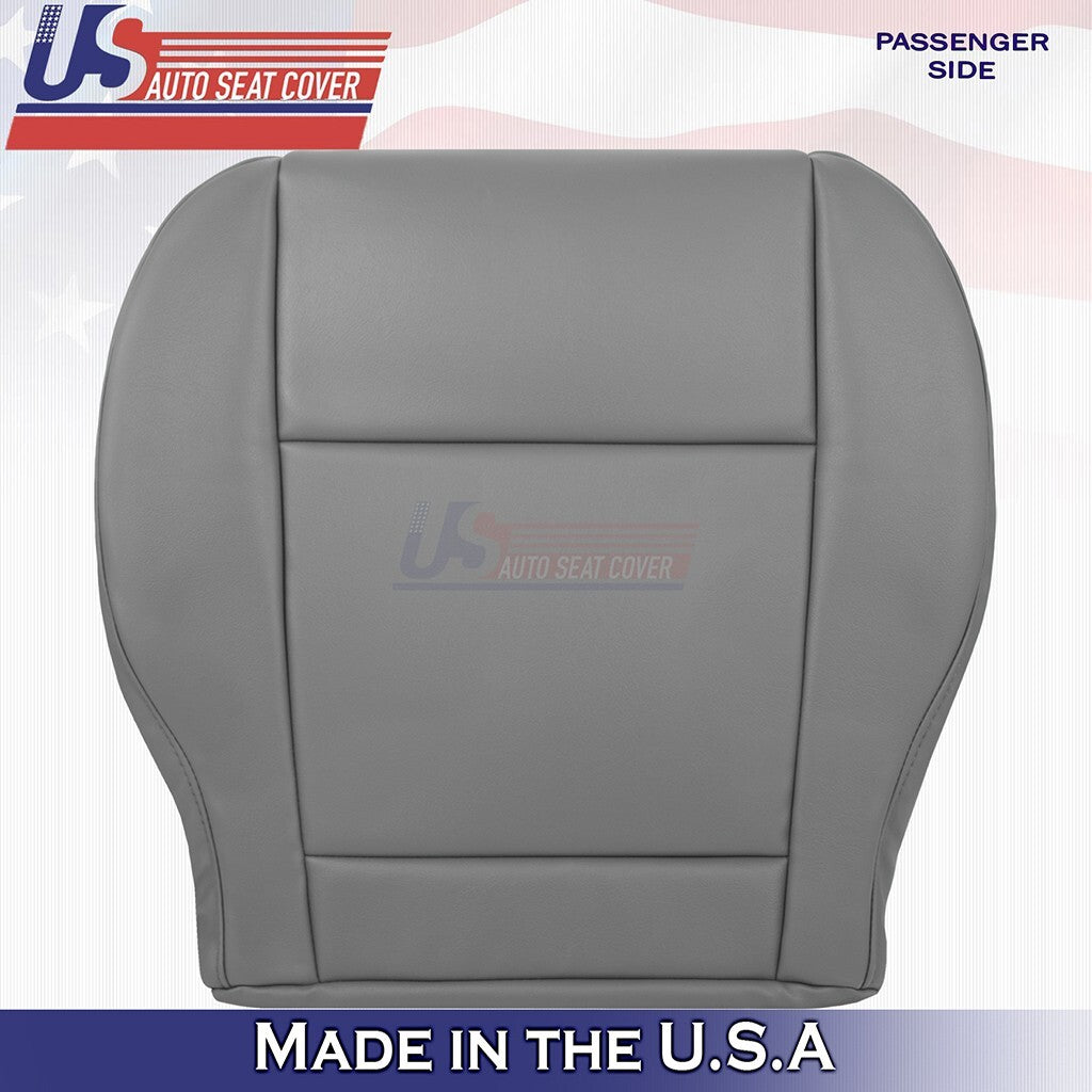 2015 to 2020 Fits Ford Transit 250 Van Passenger Bottom Vinyl Seat Cover Gray