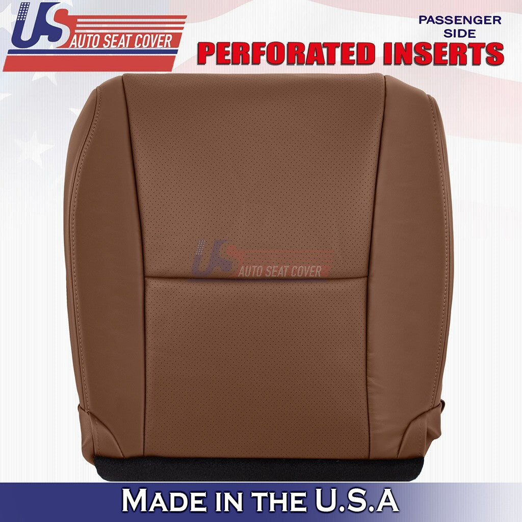 2013 2014 2015 For Lexus RX450h Front Set Bottoms Tops Perf Leather Cover Saddle