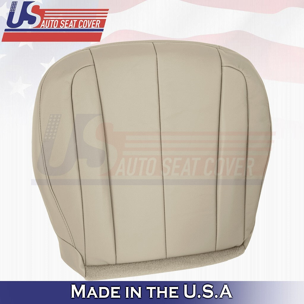 2000 to 2004 For Toyota Avalon Driver Bottom Leather Seat Cover Ivory Tan