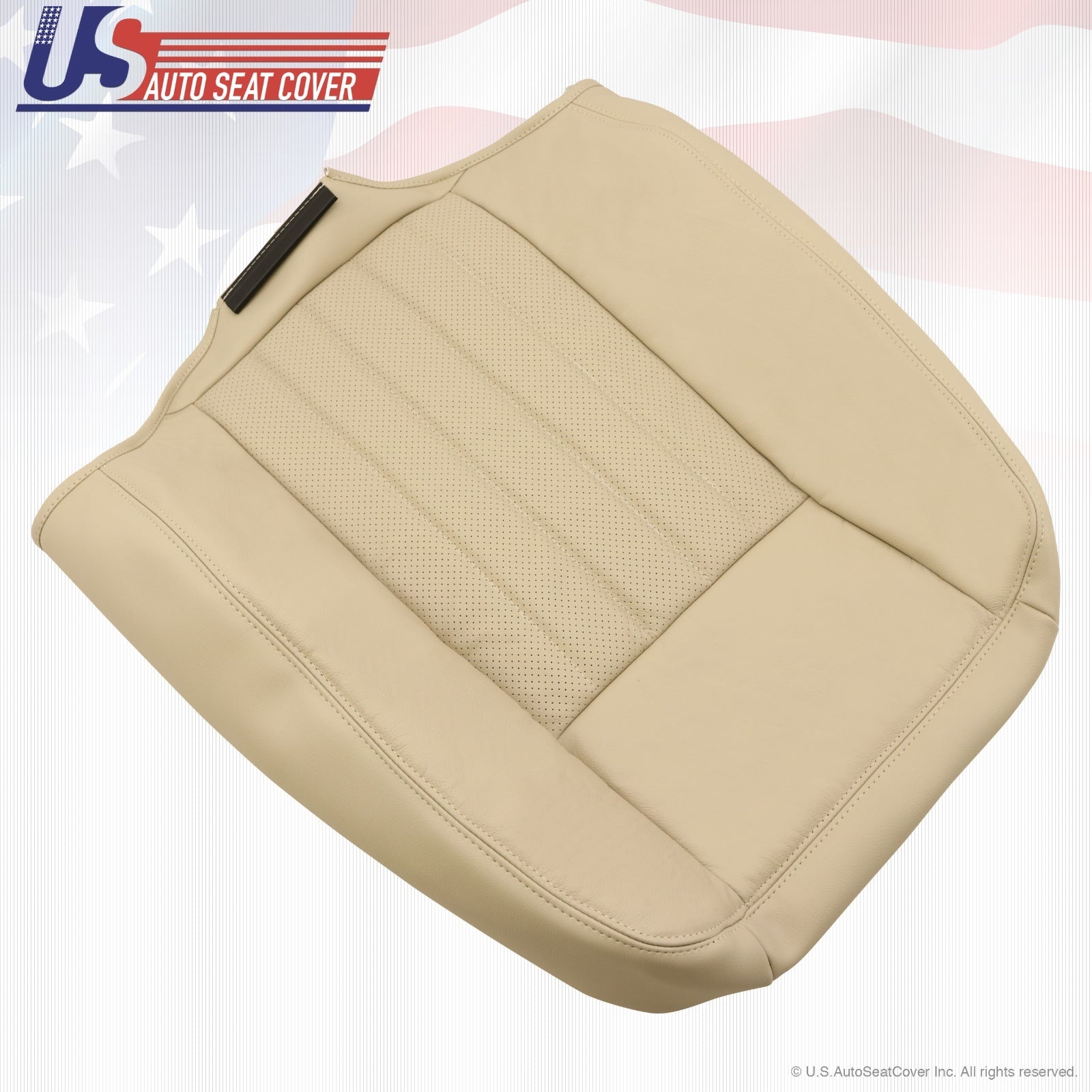 2003 2004 Lincoln Navigator Driver Lean Back Replacement Leather Seat Cover TAN