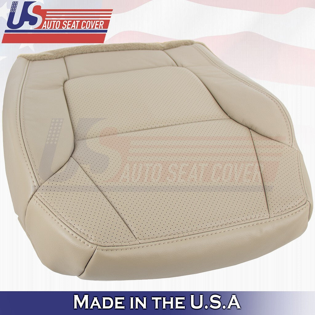 2001 to 2003 For Acura CL TypeS Passenger Top&Bottom Leather Perf Cover Tan