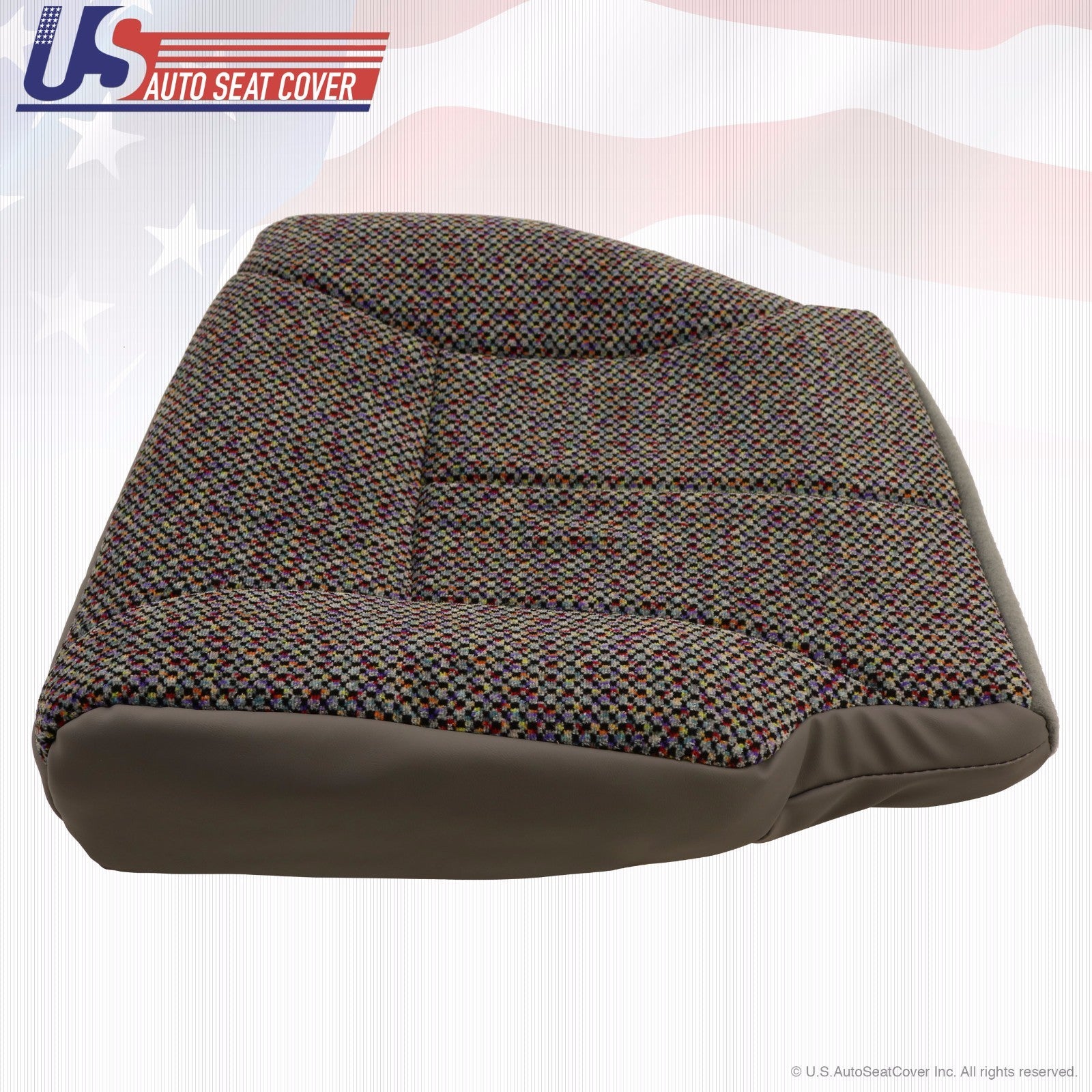 2001 2002 For Dodge Ram 1500 2500 3500 SLT Driver Bottom fabric Seat Cover GRAY