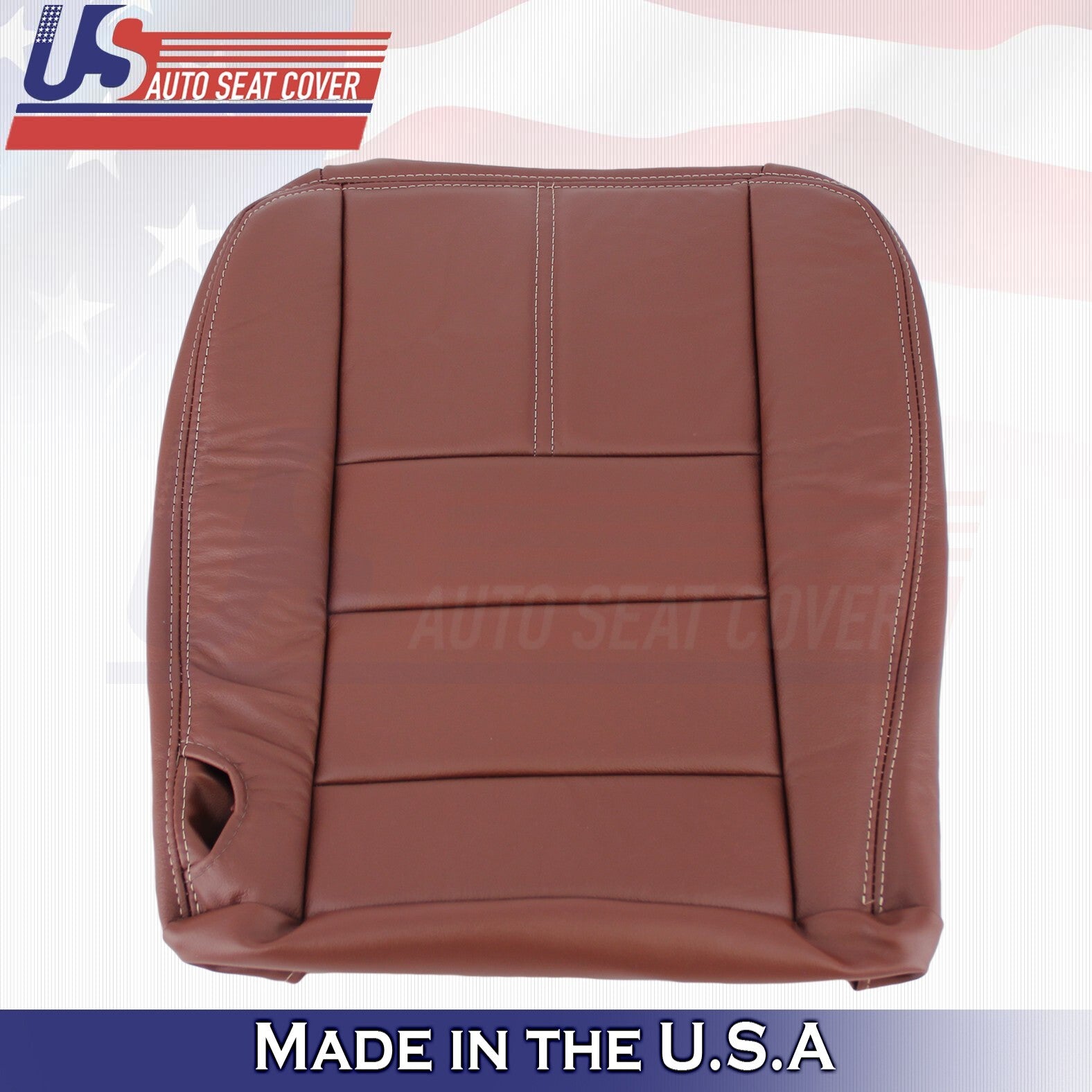 2008 to 2010 For Ford F250 F350 King Ranch Driver Top & Bottom Leather Covers