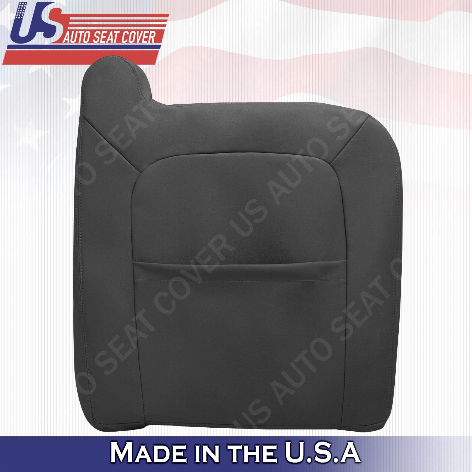 2003 2004 2005 2006 Chevy Avalanche Driver Passenger Leather/Cloth Cover Graphte