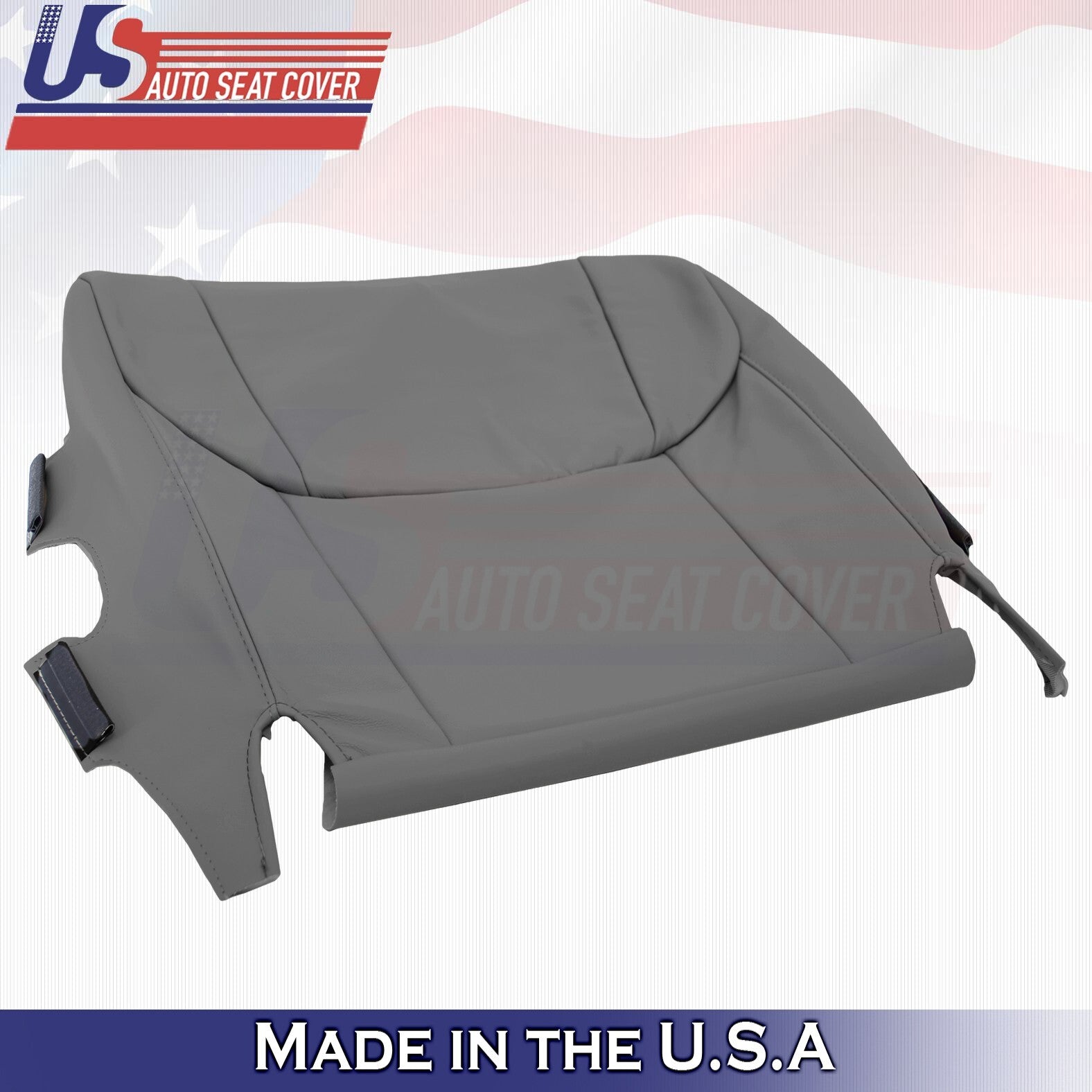 2005 2006 For Toyota Avalon Front Driver Bottom Leather Seat Cover Graphite