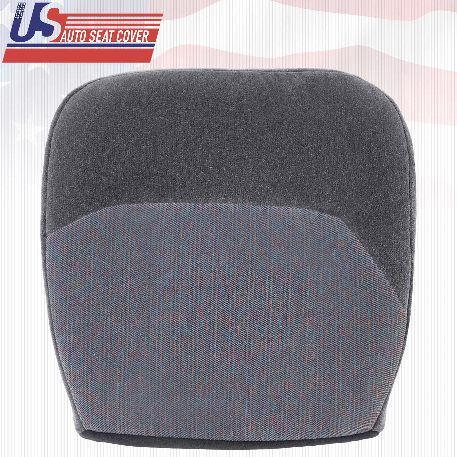 1994 1995 1996 1997 Ford F150 F250 F350 Driver Passenger Bottom Gray Seat Cover