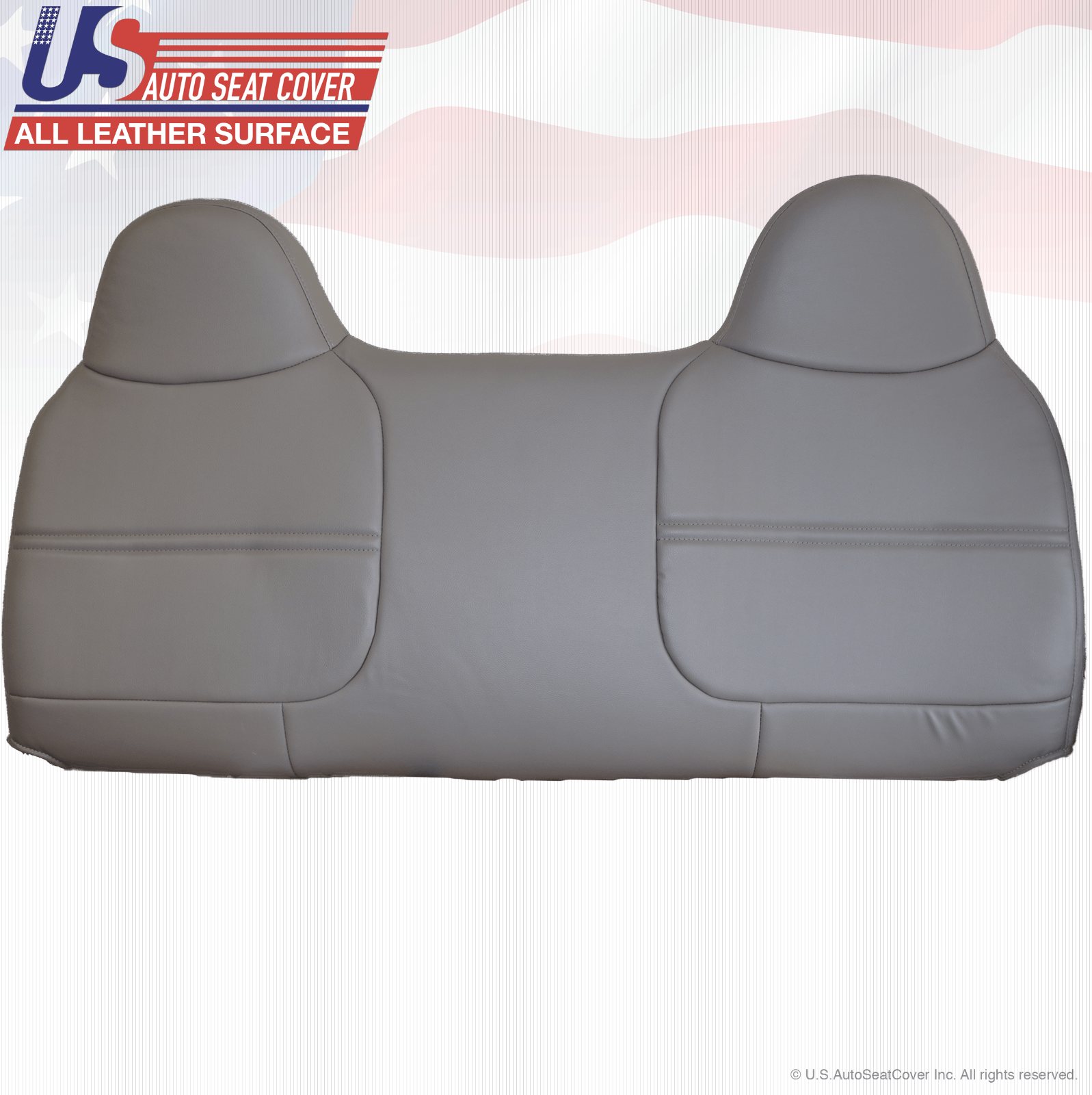 1999 2000 2001 2002 Fits Ford F250 XL WT Bench Lean Back Vinyl Cover Gray