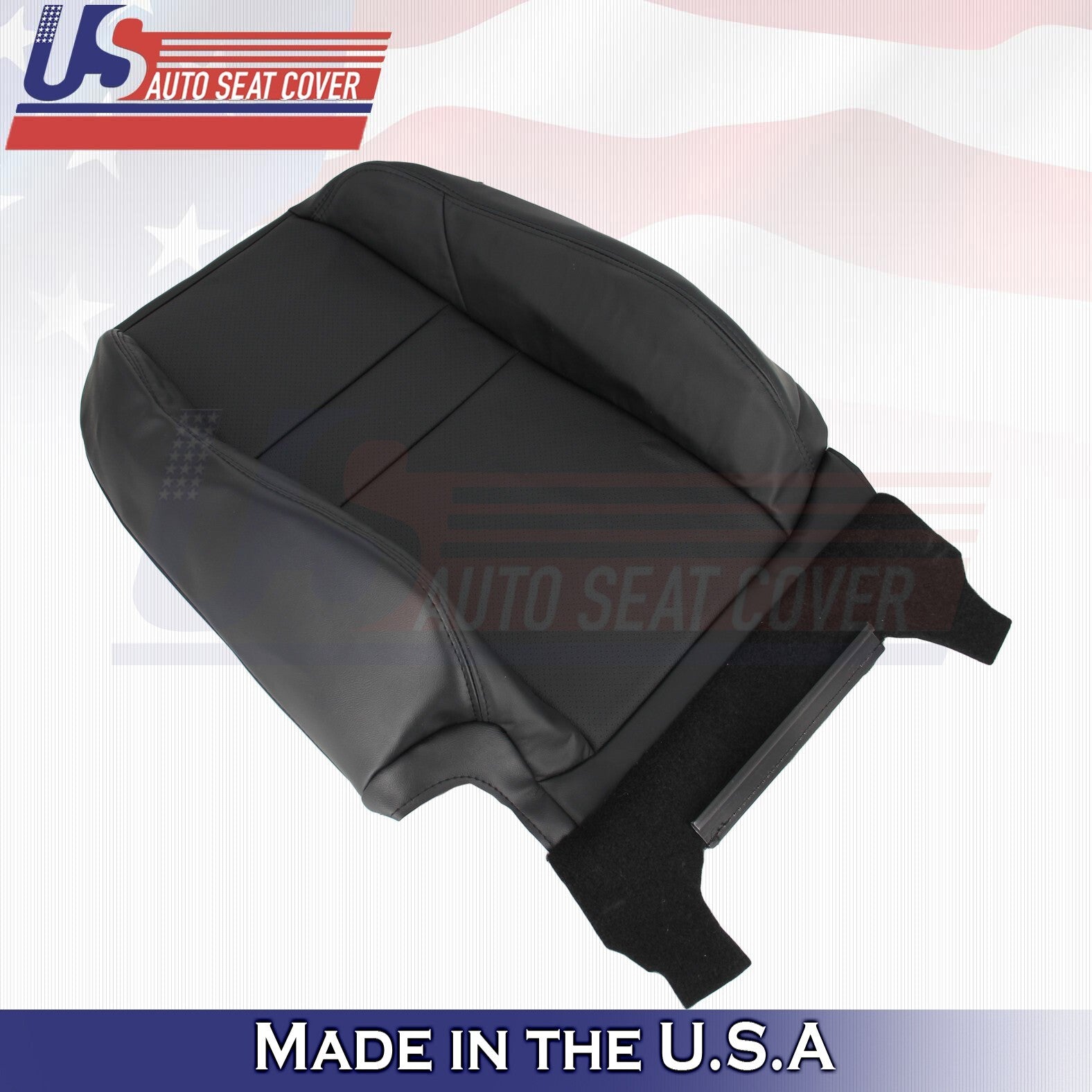 2004 2005 2006 2007 2008 For Acura TSX Passenger Top Perf Leather Seat Cover BLK