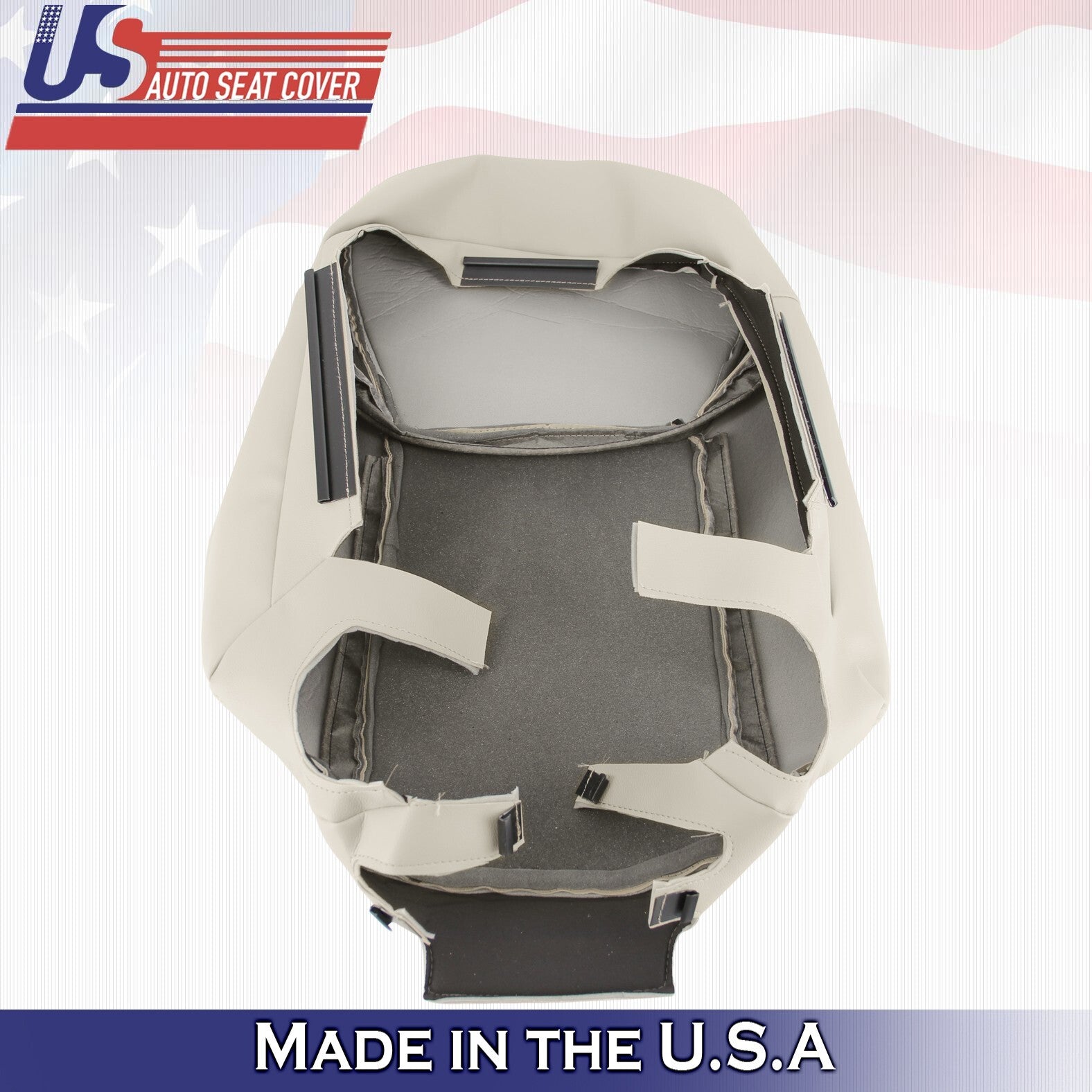 2012 to 2015 For Lexus LX570 Passenger Top Bottom Leather w/ Perf Covers Tan