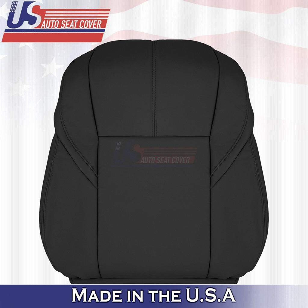 2013 to 2018 Fits Toyota Avalon XLE Driver Top& Bottom Leather Cover Black