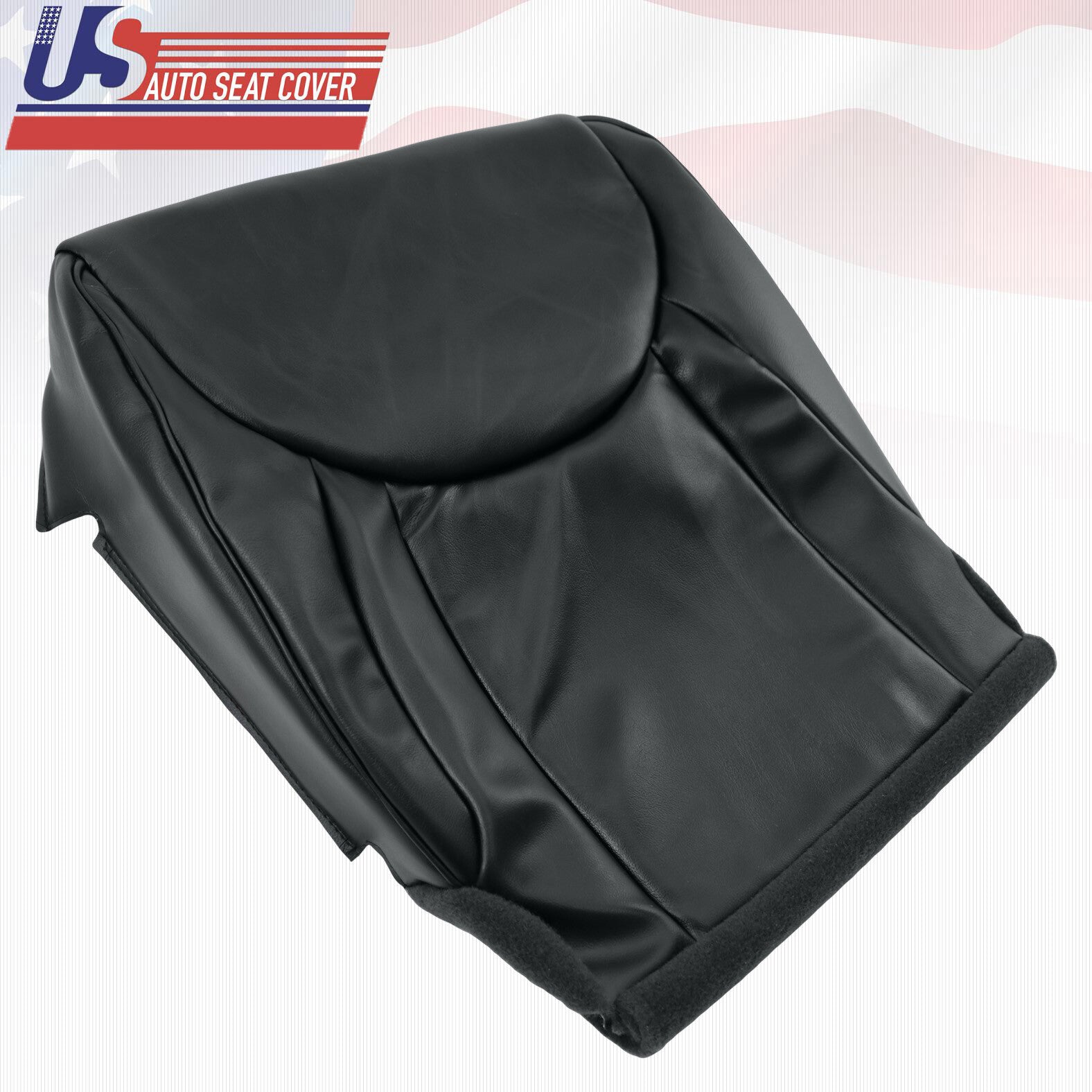 Driver & Passenger Bottom seat cover Black For 2001 to 2006 Lexus LS430