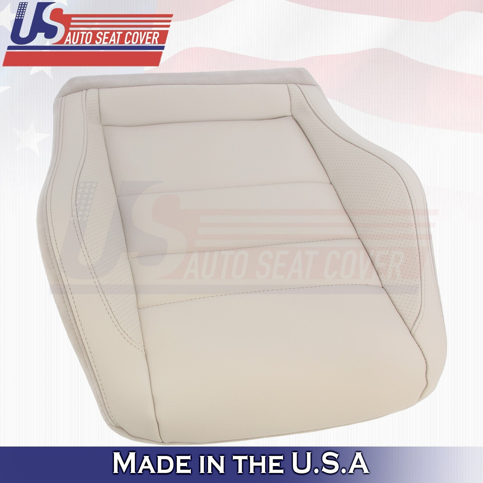 2010-2017 For Mercedes Benz E350 Coupe Leather Perf. Passenger Bottom Cover Tan