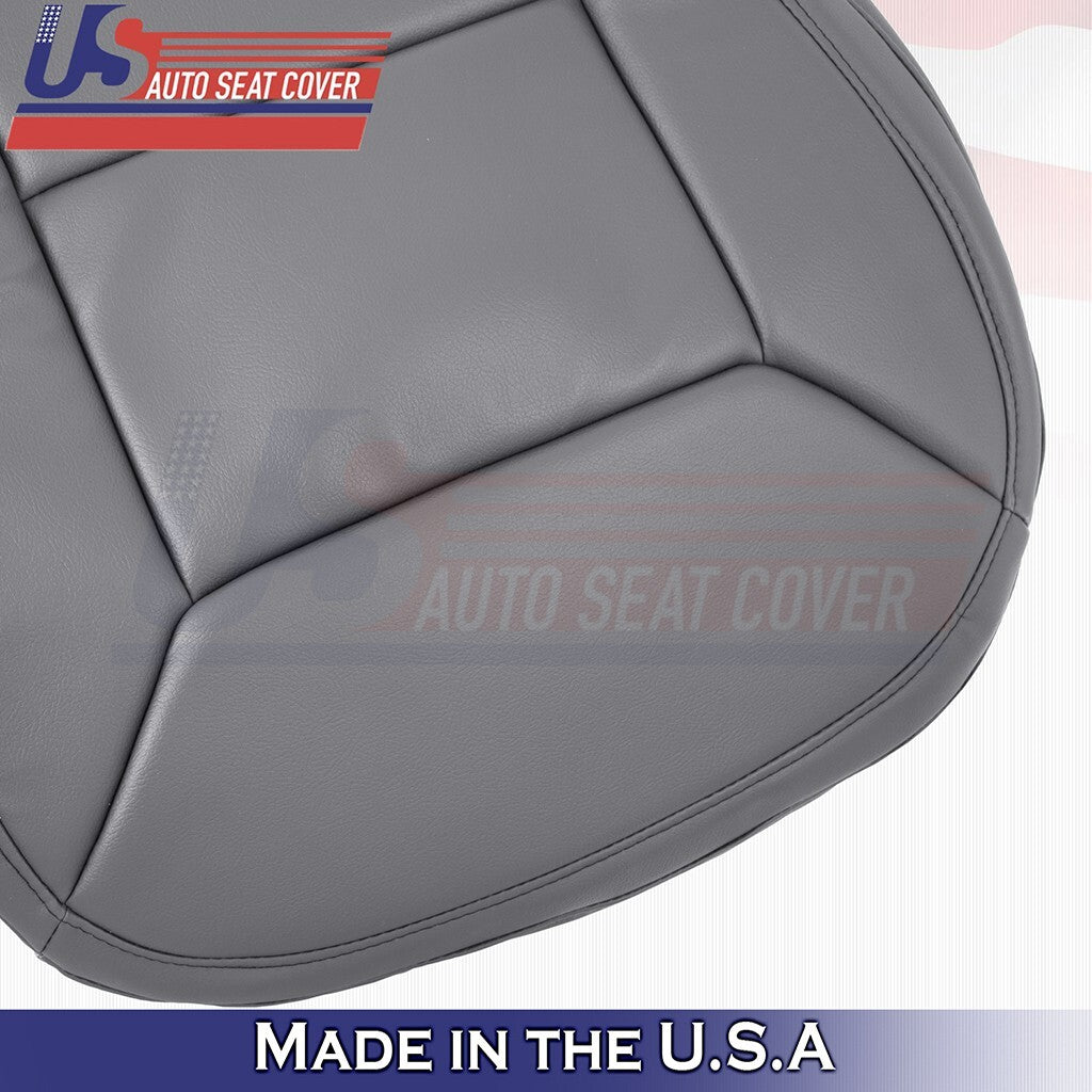 2014-2024 For Dodge Ram ProMaster 1500 Passenger Top Bottom Vinyl SeatCover Gray