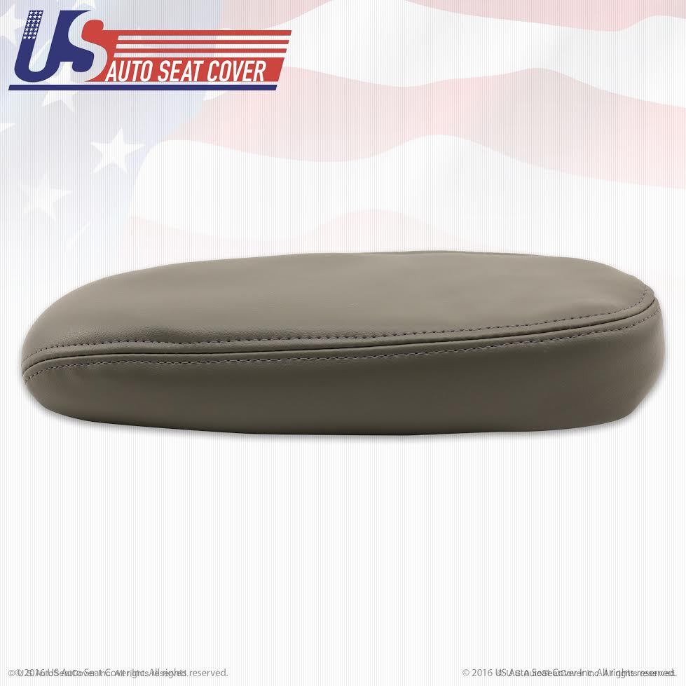 2002 to 2007 Ford F250 F350 Lariat Armrest Cover Flint Gray leather