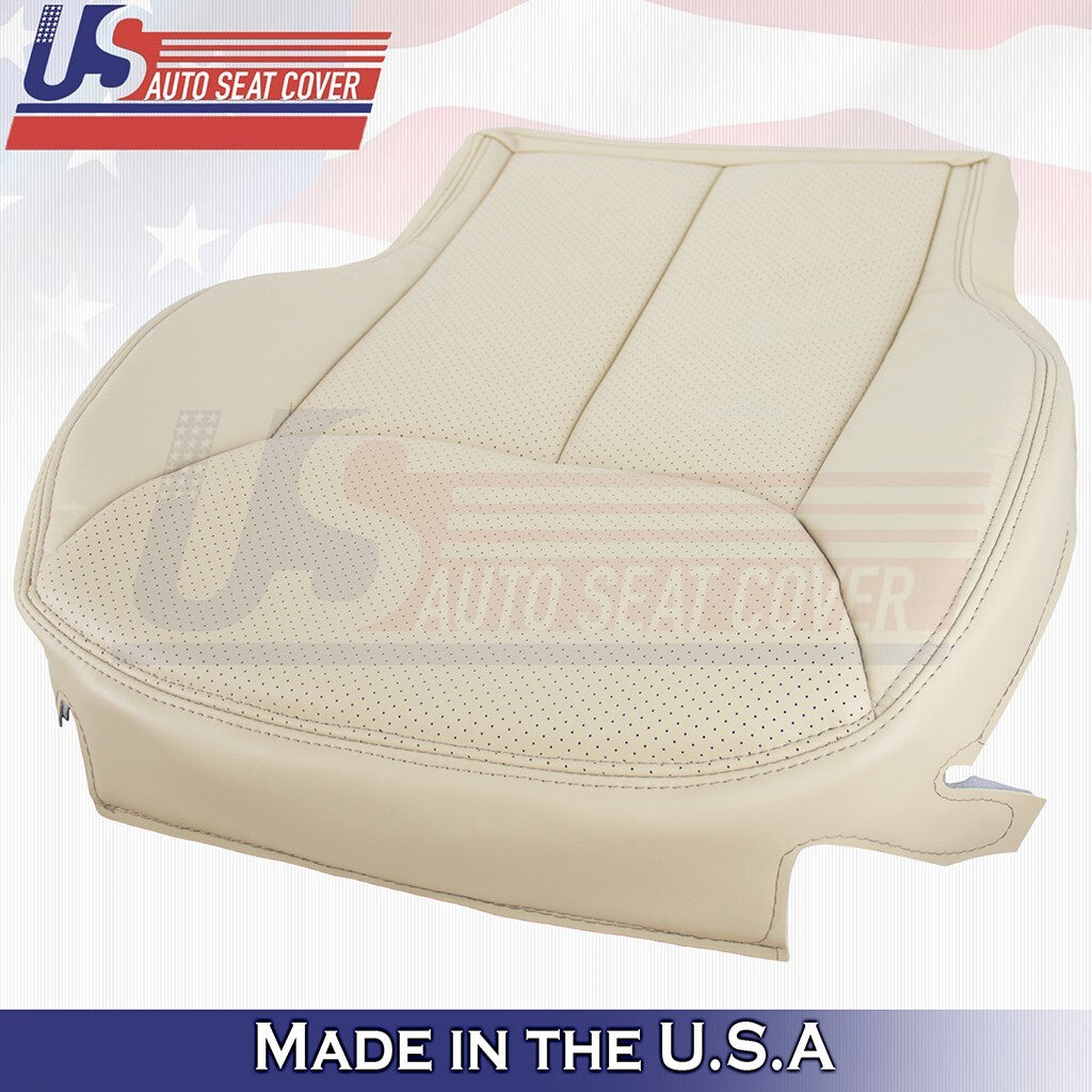 2003 to 2007 Fits Mercedes Benz SL500 Driver Bottom Perf Leather Cover Beige