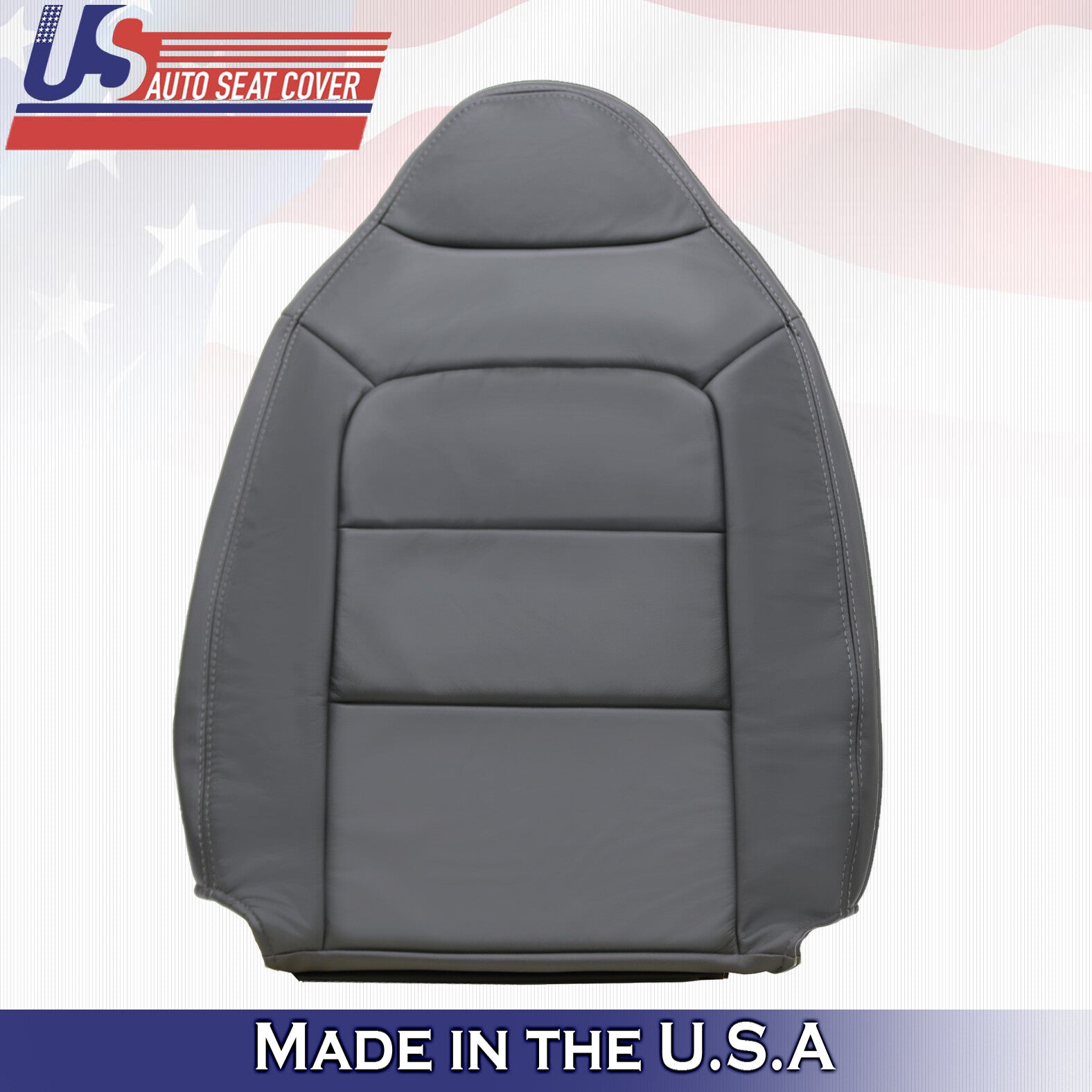 Front Driver Top Leather Seat Cover Gray 2001 2002 2003 Ford Explorer Sport trac