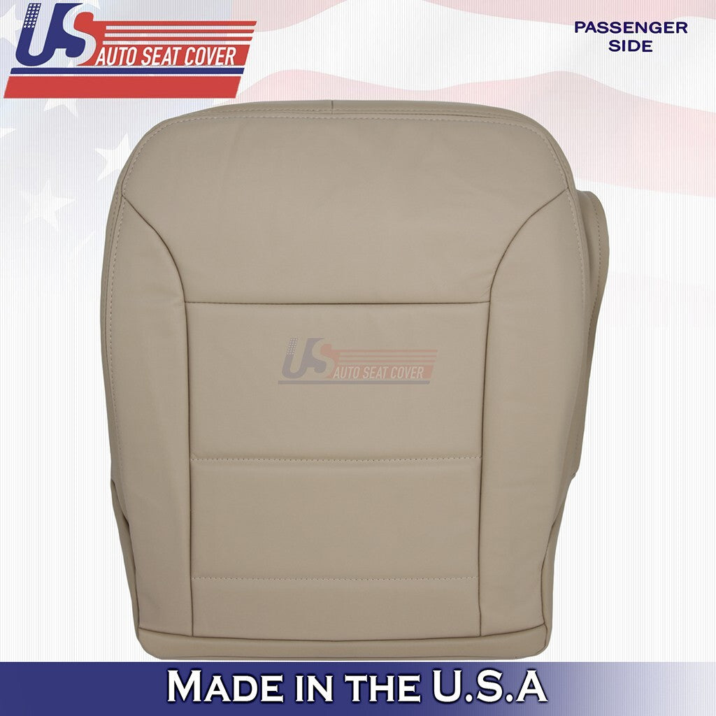 2009 to 2013 Fits Mercedes Benz ML350 Passenger Bottom Leather Seat Cover Tan