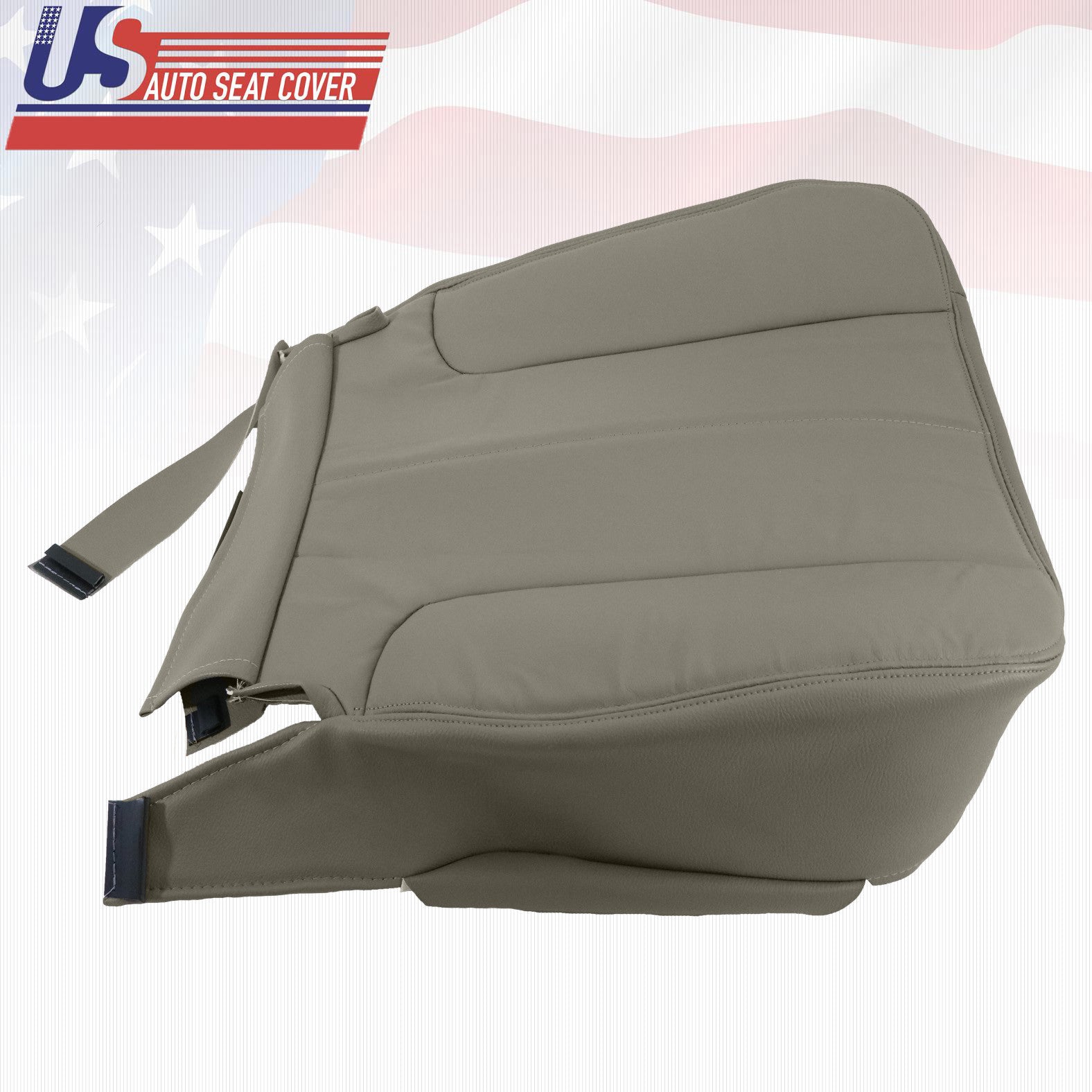 2004 Fits Dodge Ram 3500 SLT Leather Tan Seat Cover Front Driver Bottom