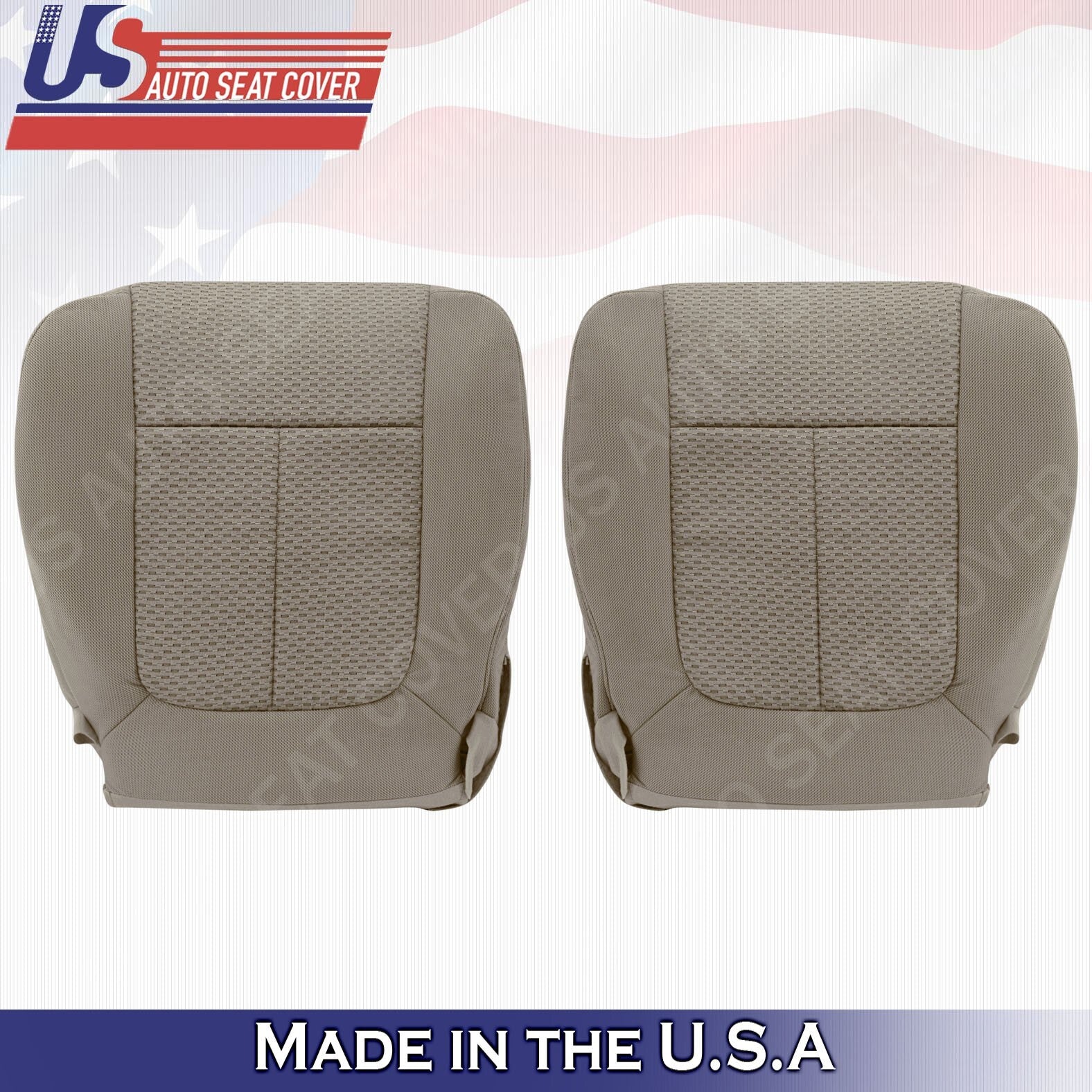 2011 2012 2013 2014 FITS Ford F150 Driver-Passenger Lower Cloth Cover Adobe Tan