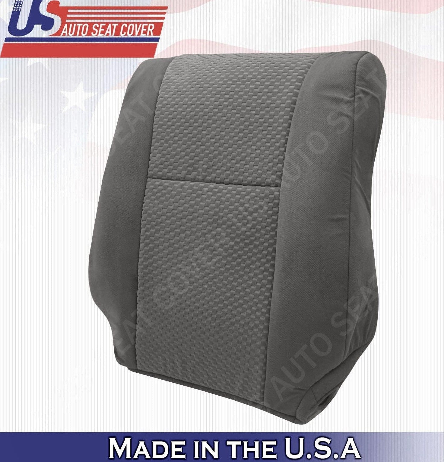 2013 For Toyota Tundra Grade SR5 Driver Side Top Cloth Seat Cover Gray