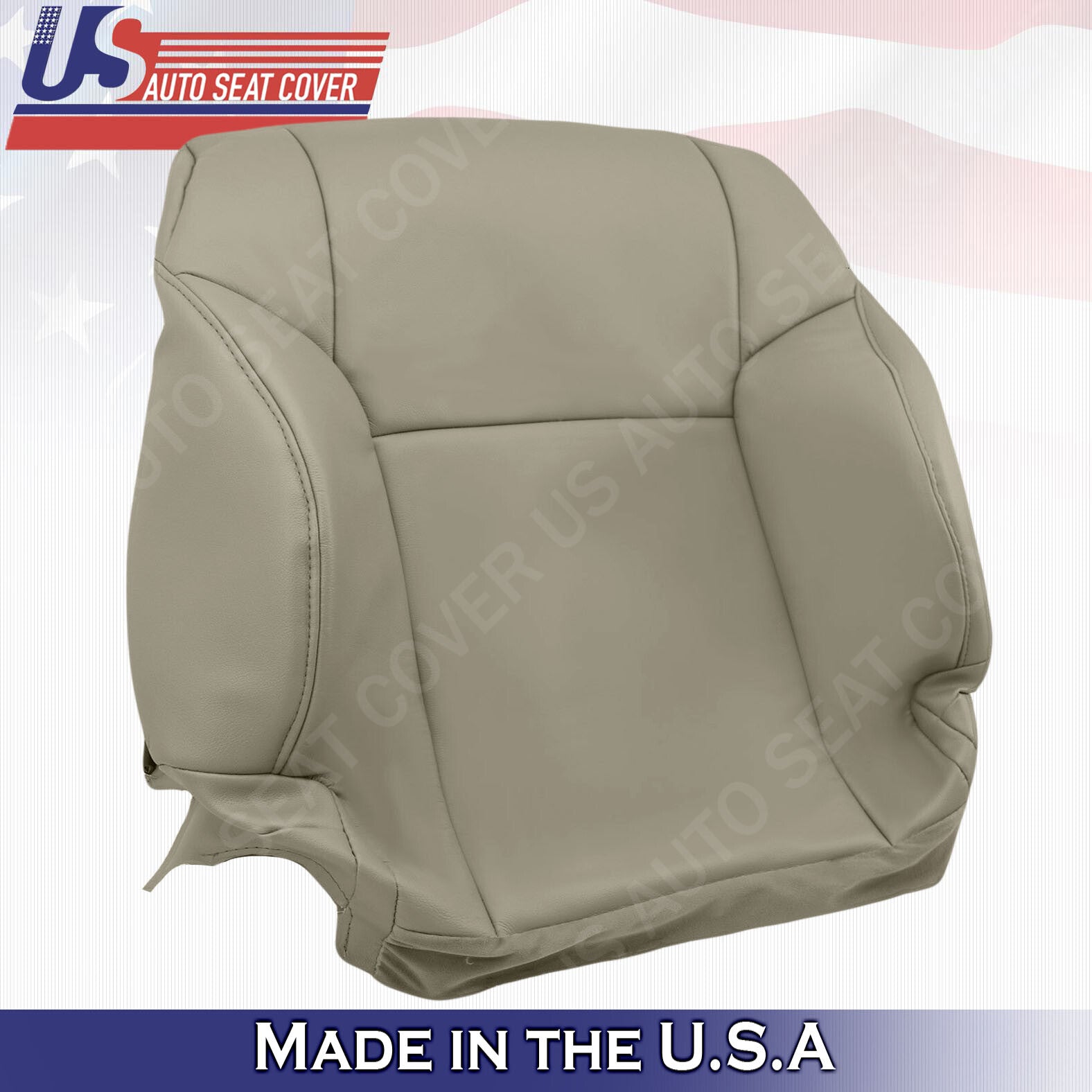 Fits 2008 2009 Toyota 4Runner Base Passenger Top Leather Replacement Cover Taupe