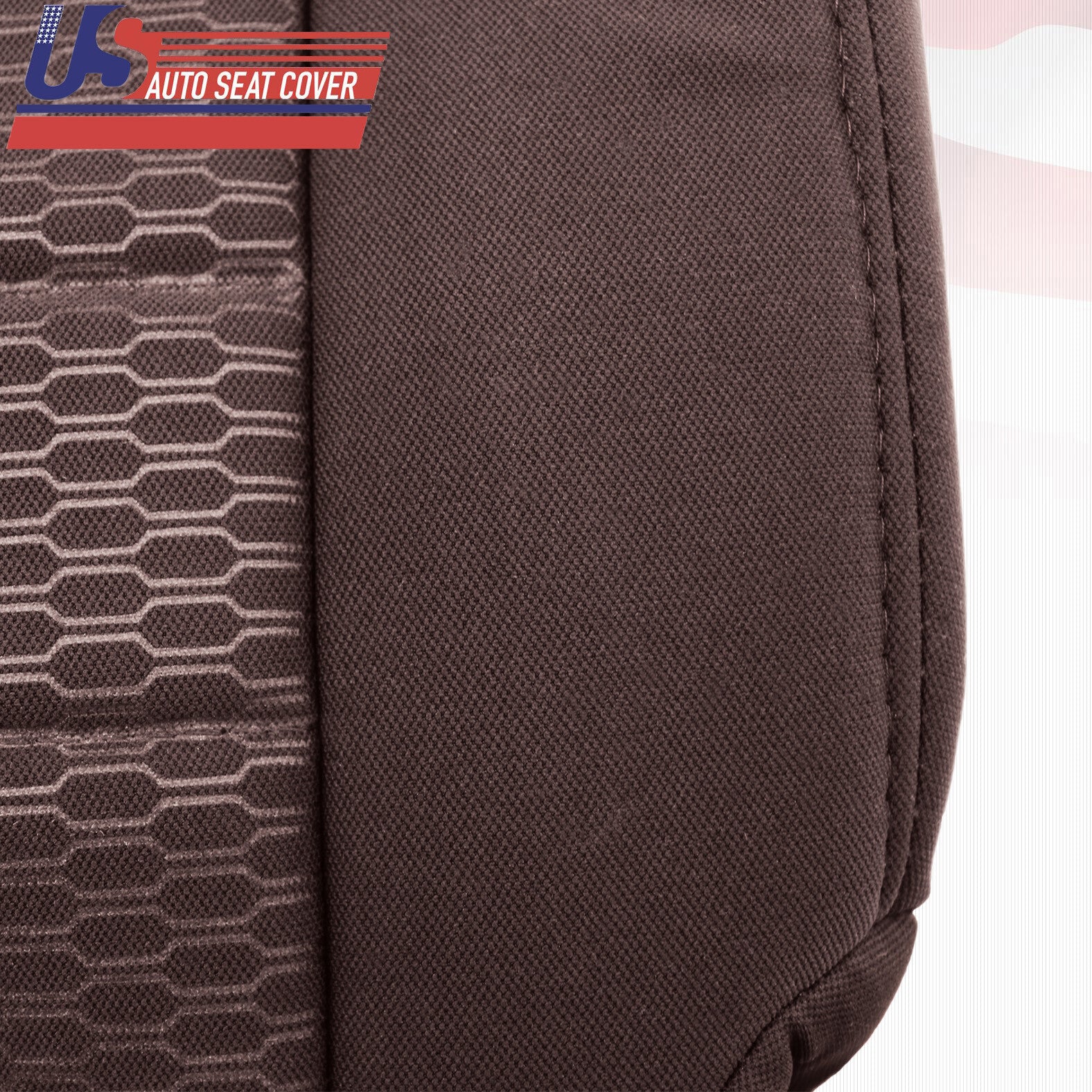 2013 to 2018 Fits Dodge Ram 2500 ST Passenger Bottom Cloth Seat Cover Brown
