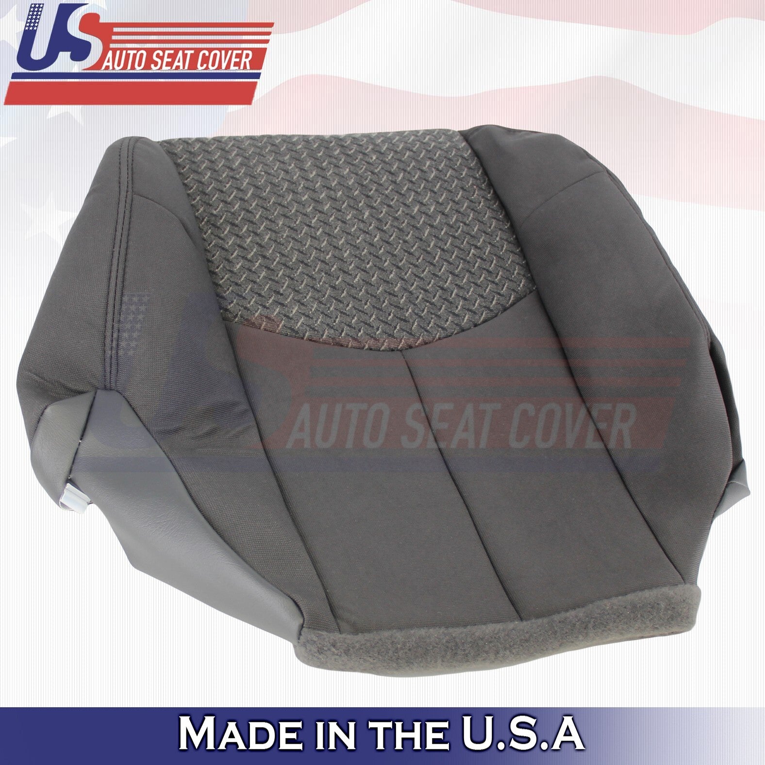 2002 FOR Chevy Avalanche Driver &Passenger Bottoms &tops Cloth Cover Dark Gray