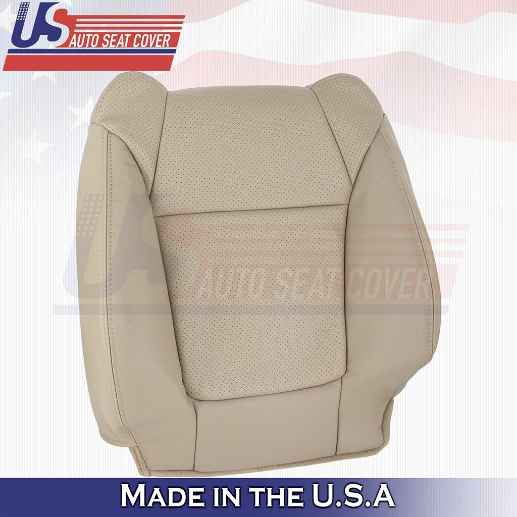 2001 2002 2003 For Acura CL Type-S Driver Top Leather w/ Vinyl Perf Cover Tan