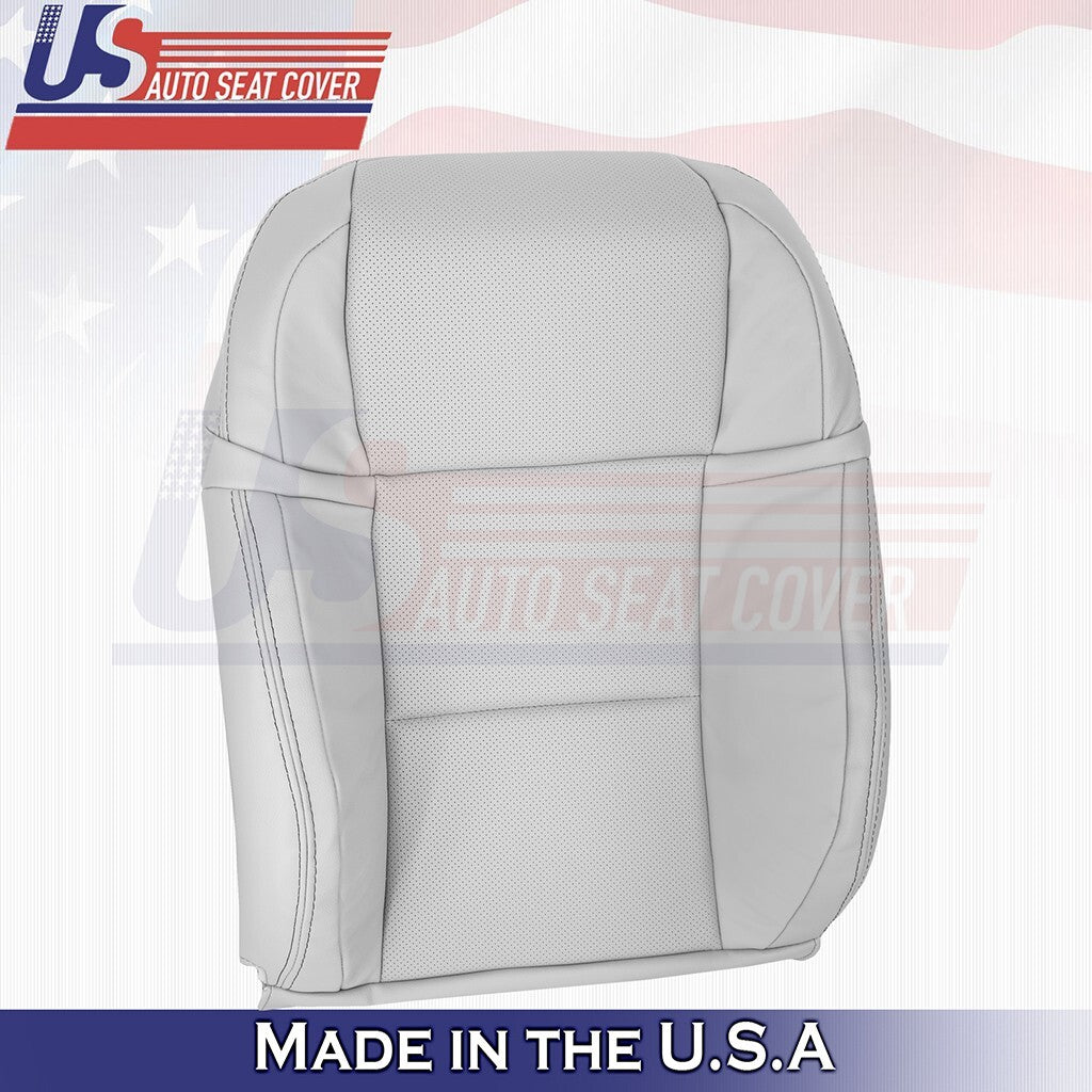 2013 to 2020 Fits Lexus GS350 F-Sport Passenger Top Leather Seat Cover Lt Gray