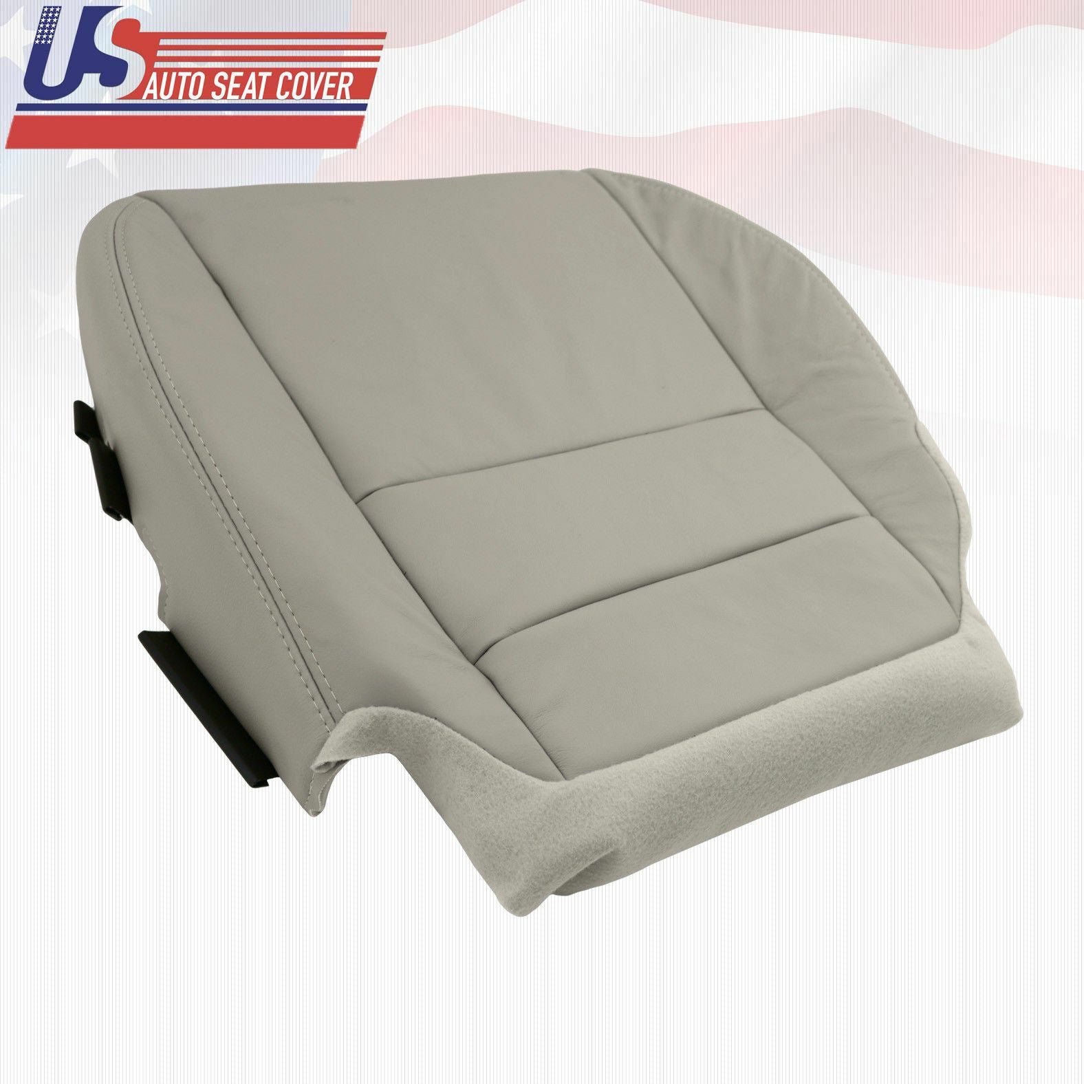 Driver and Passenger Bottom for 2007 to 2013 Acura MDX Leather upholstery Taupe