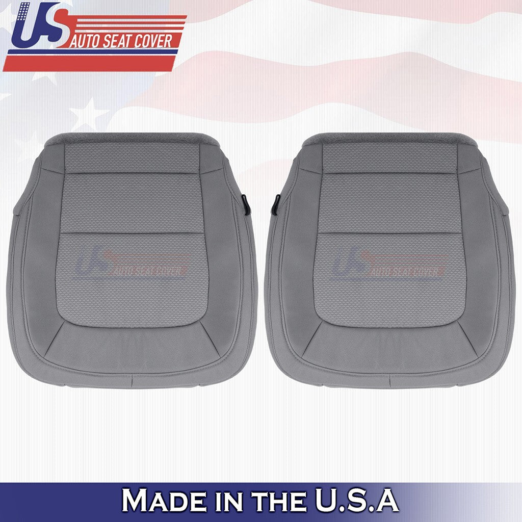 2015 2016 2017 For Chevy Colorado Driver &Passenger Bottom Cloth Cover Gray