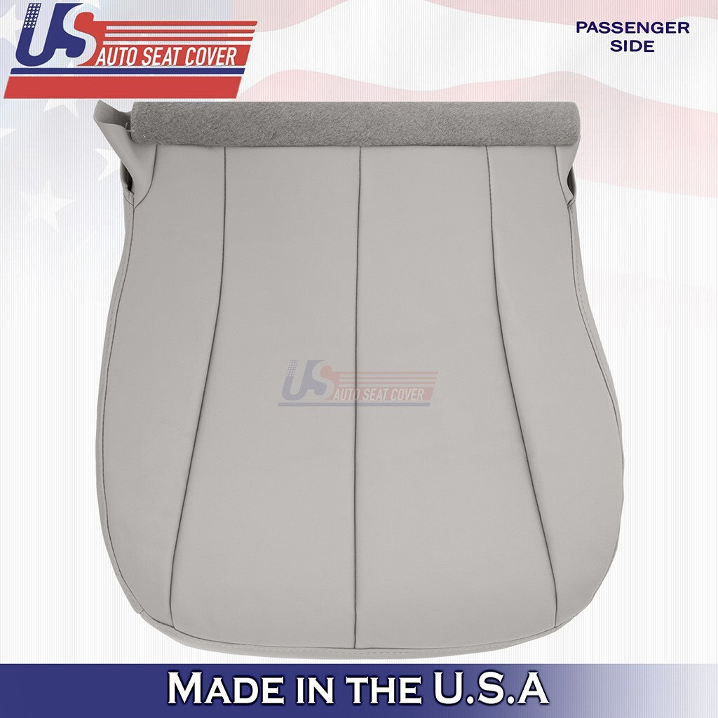 Passenger Bottom Leather Cover 2007 2008 2009 2010 2011 Fits Toyota Camry Gray