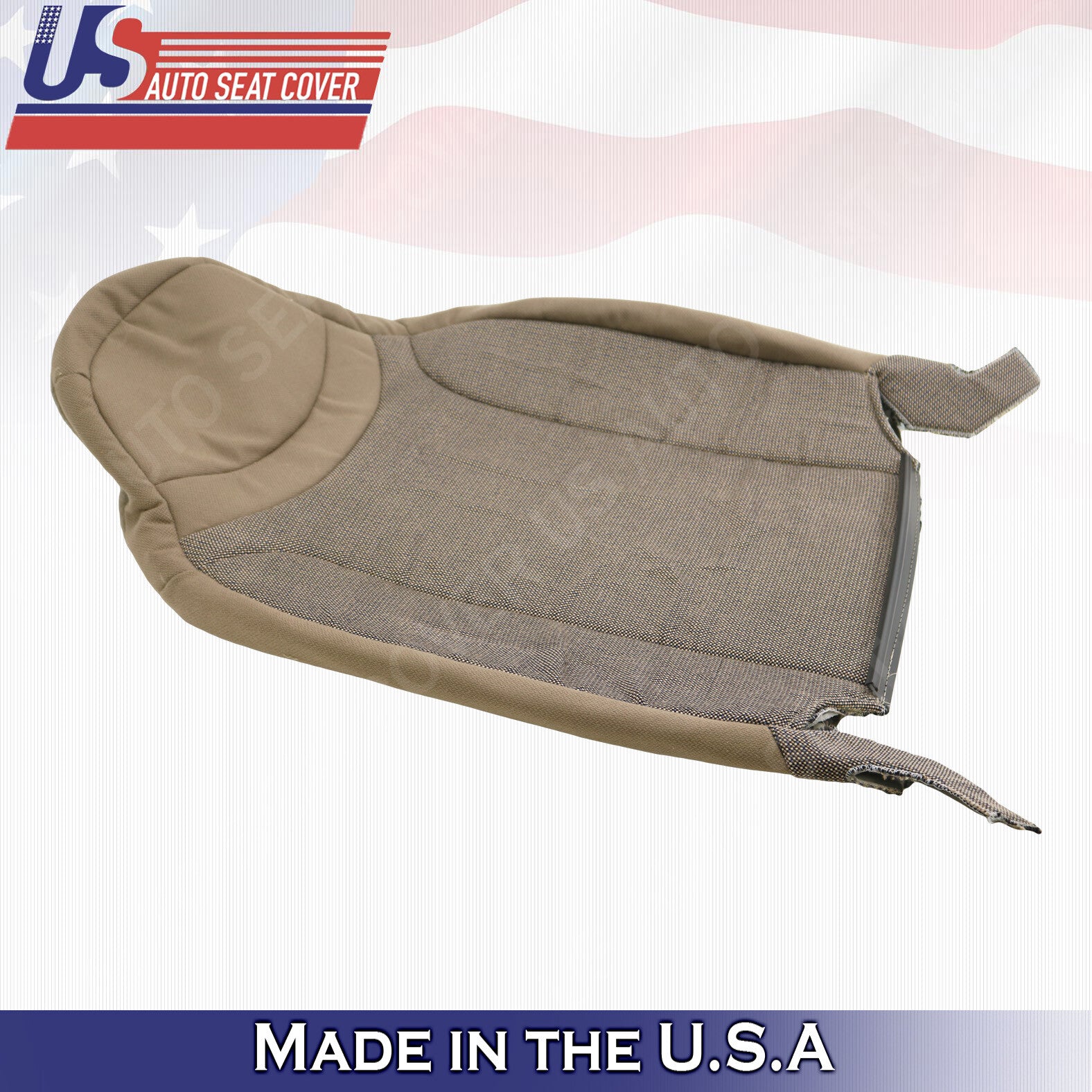 For 2000- 2002 Ford Ranger XL XLT Sport-Top Cloth Tan Seat Cover fits 1993-1999
