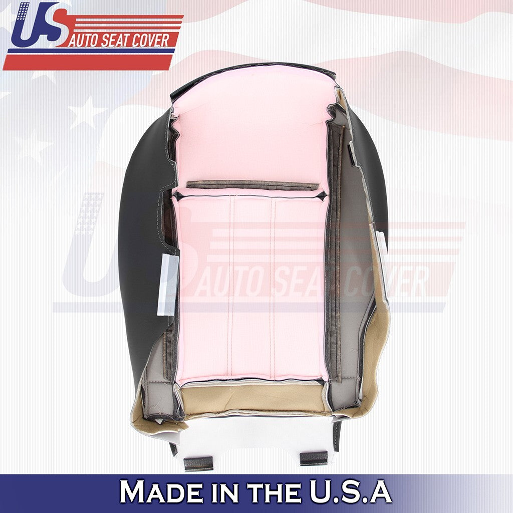 2008 to 2016 For Chrysler Town & Country Front Tops Bottoms Leather Cover Black
