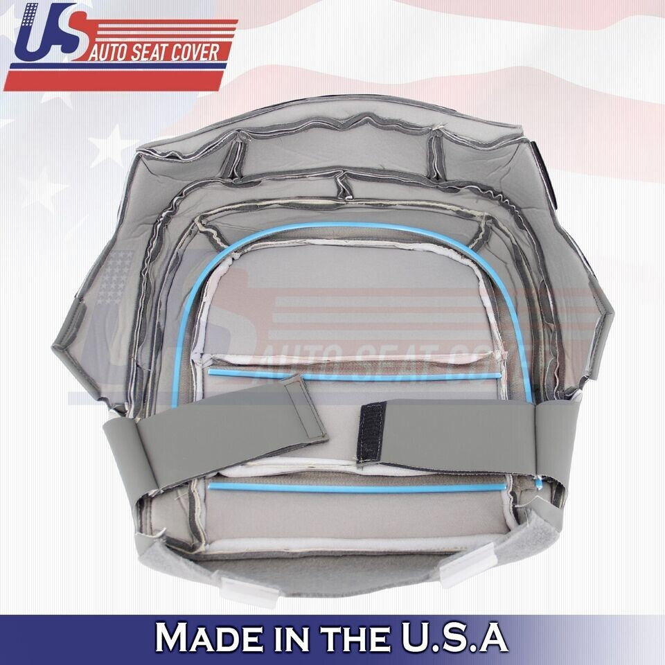 2015 to 2022 Fits Chevy Colorado Driver & Passenger Bottoms Vinyl Cover Gray