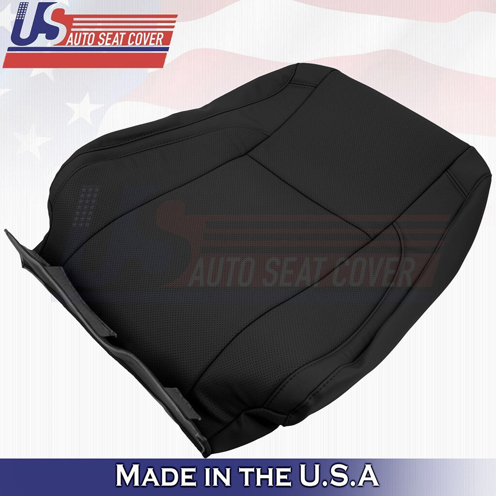 2018 2019 Fits Toyota Highlander Front Driver Top Bottom Leather Cover Black