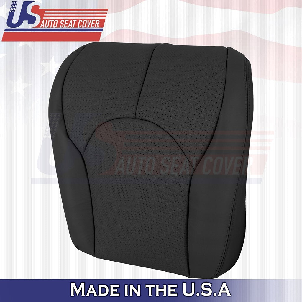 1996 to 2002 For Mercedes Benz SL500 Driver Bottom Perf Leather Cover Black