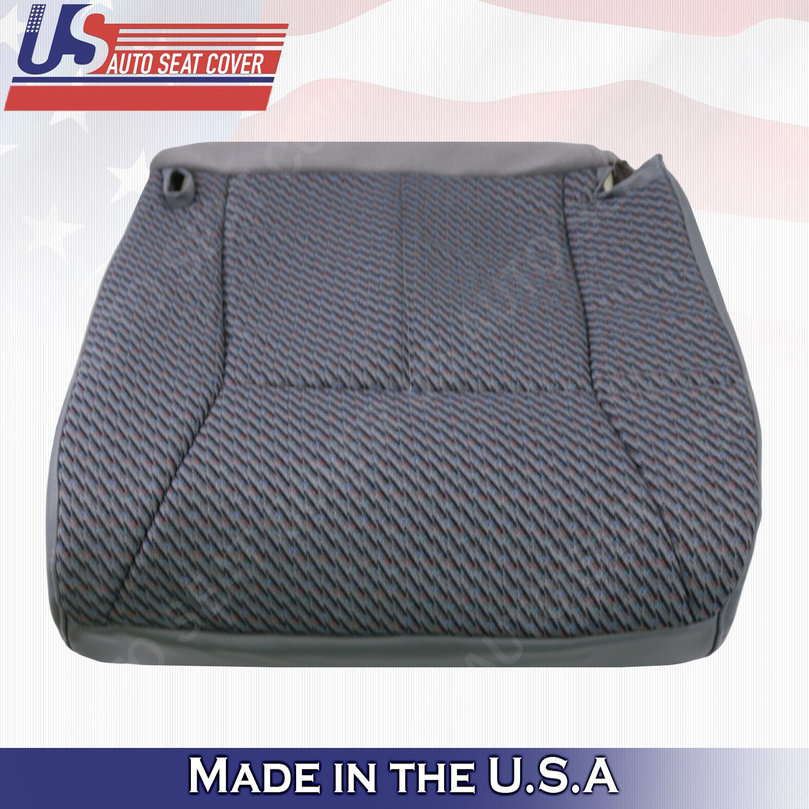 1998 - 2002 W/T Fits Dodge Ram Driver Front CLOTH Seat Replacement Covers Gray
