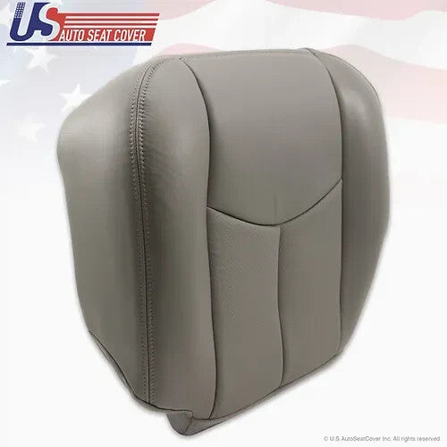 2003 to 2006 Fits Cadillac Escalade ESV Driver Bottom Leather Cover Gray + Foam