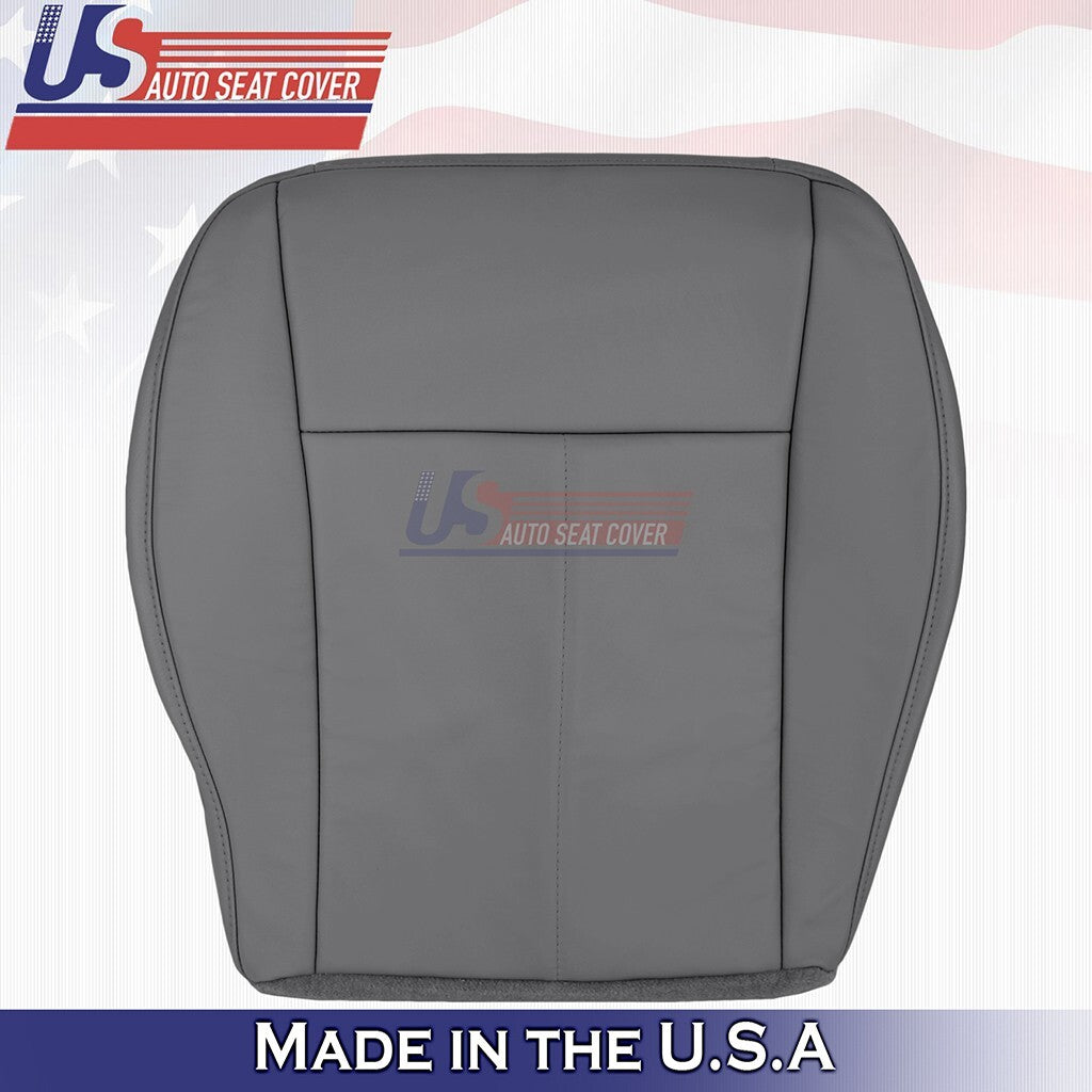 2005-2010 Fits Chrysler 300C Limited Driver Passenger BottomsLeather Cover Gray