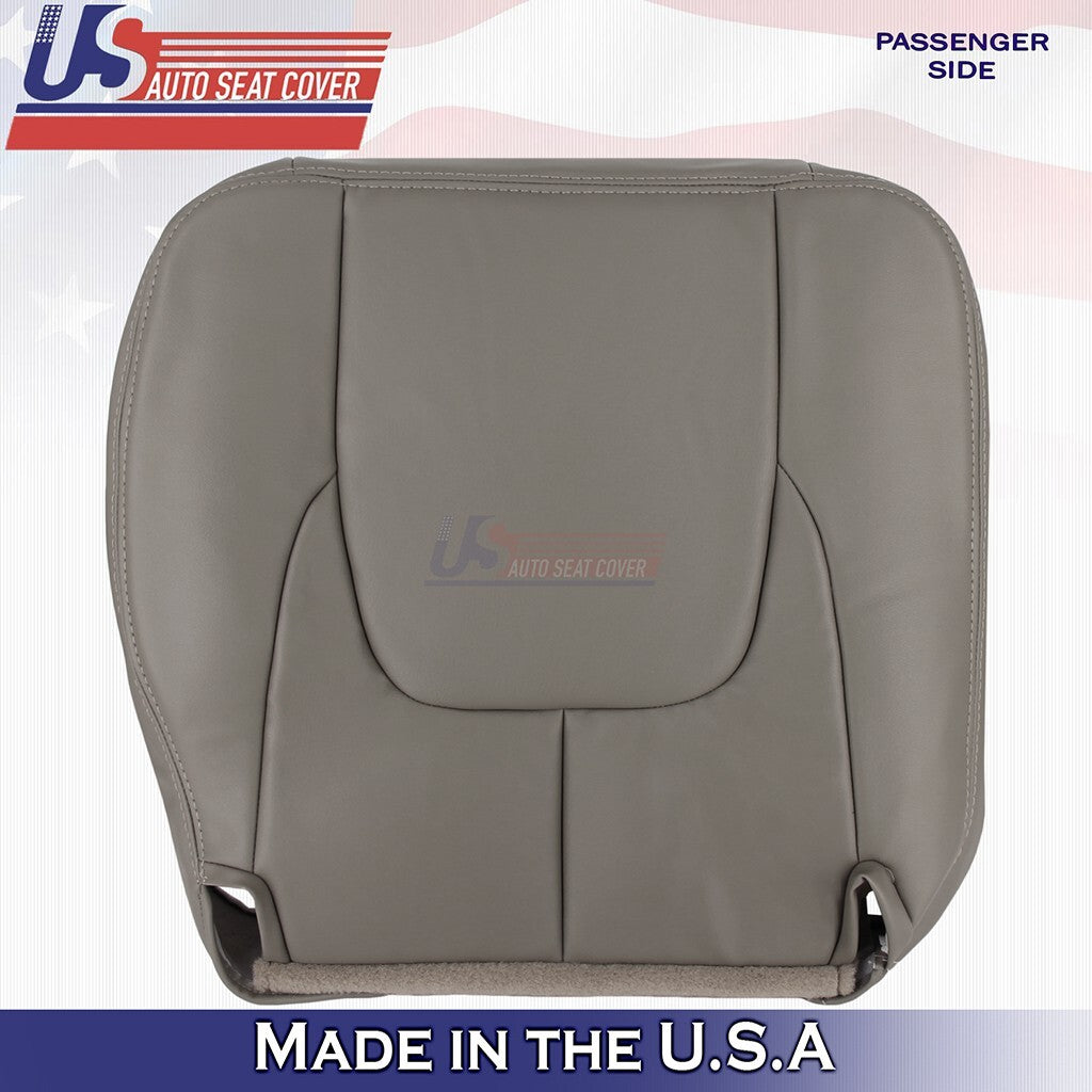 2002 2003 Fits Dodge Ram 2500 Laramie Passenger Bottom Leather Seat Cover Taupe