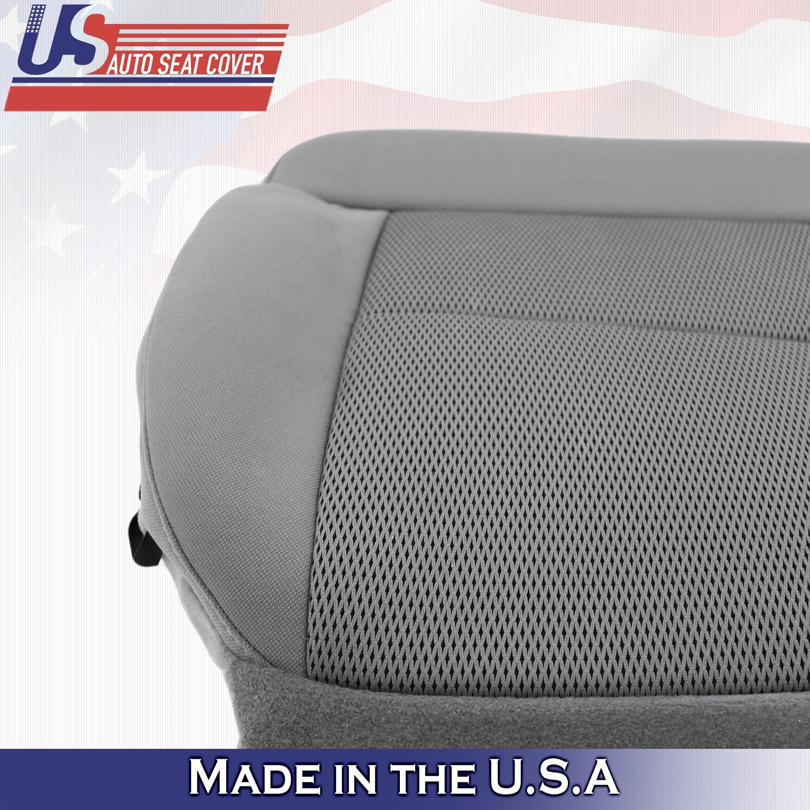 2004 2005 2006 Fits Ford F150 FX2 FX4 Front Bottoms Gray Cloth Seat Cover