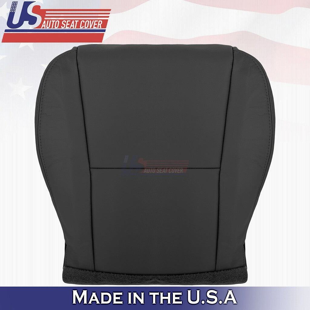 2002-2006 Fits Toyota Camry Driver Side Bottom Leather Seat Cover Black