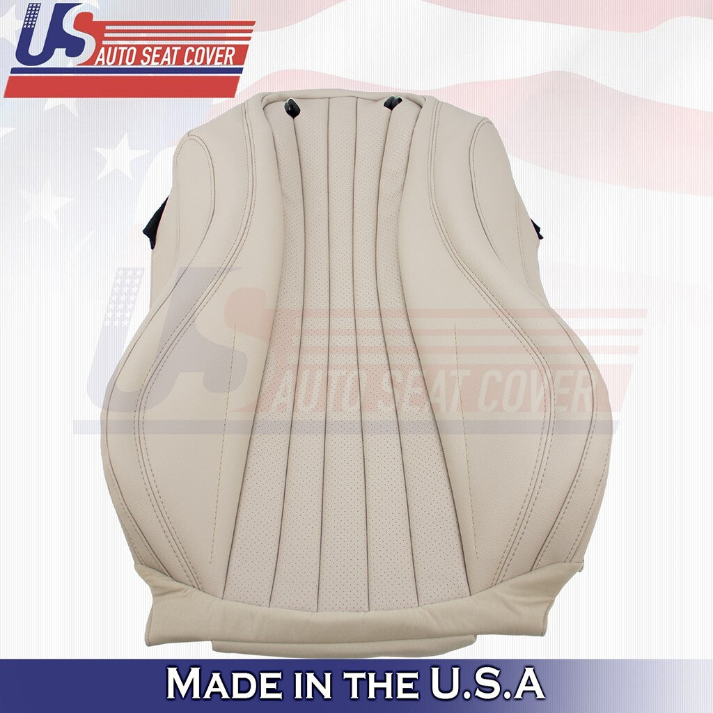2017 to 2020 Fits Mercedes Benz E300 Driver Top Synthetic Leather Cover Tan