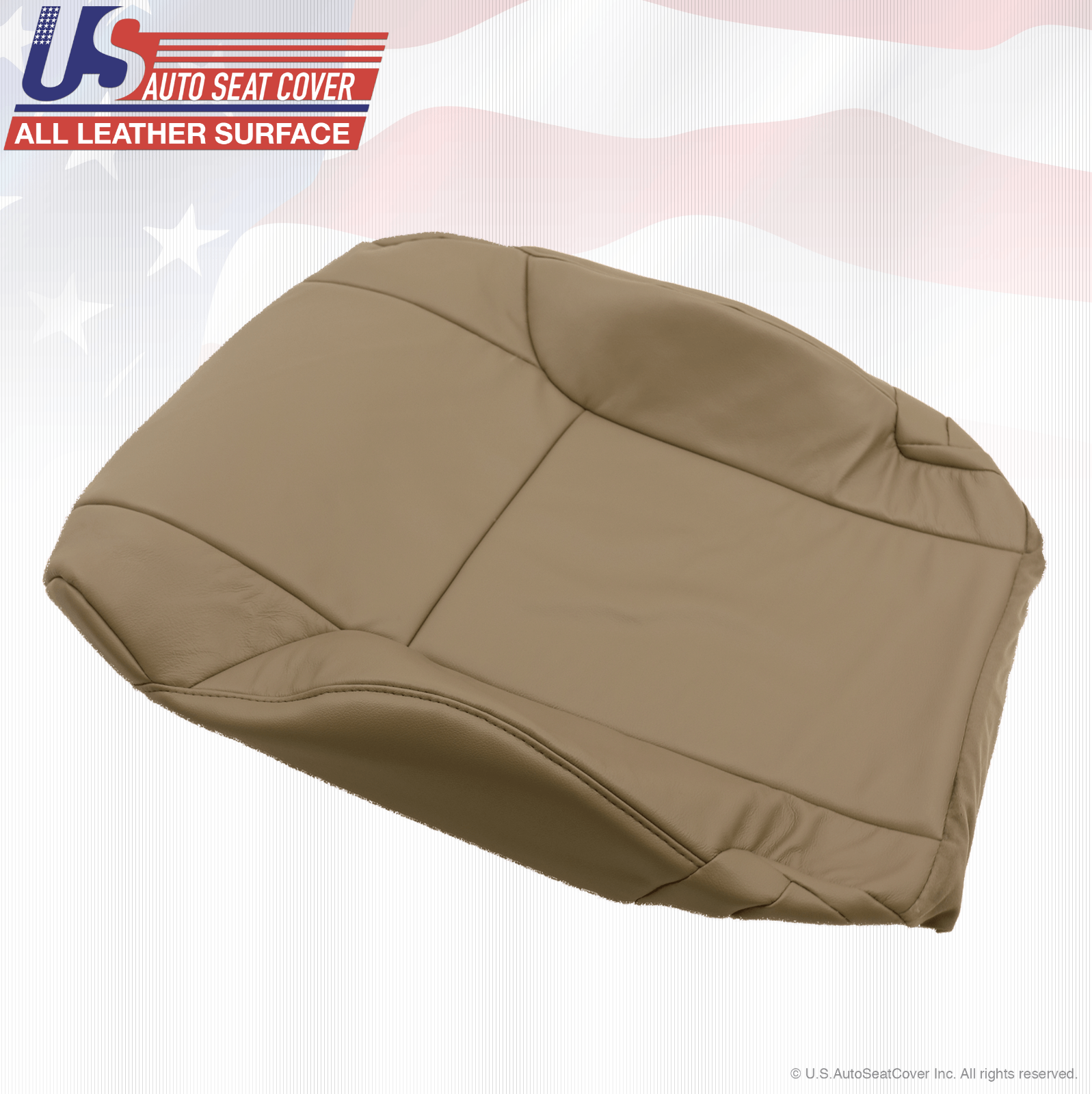 Fits 2003-2009 Toyota 4runner Driver lean back leather seat cover