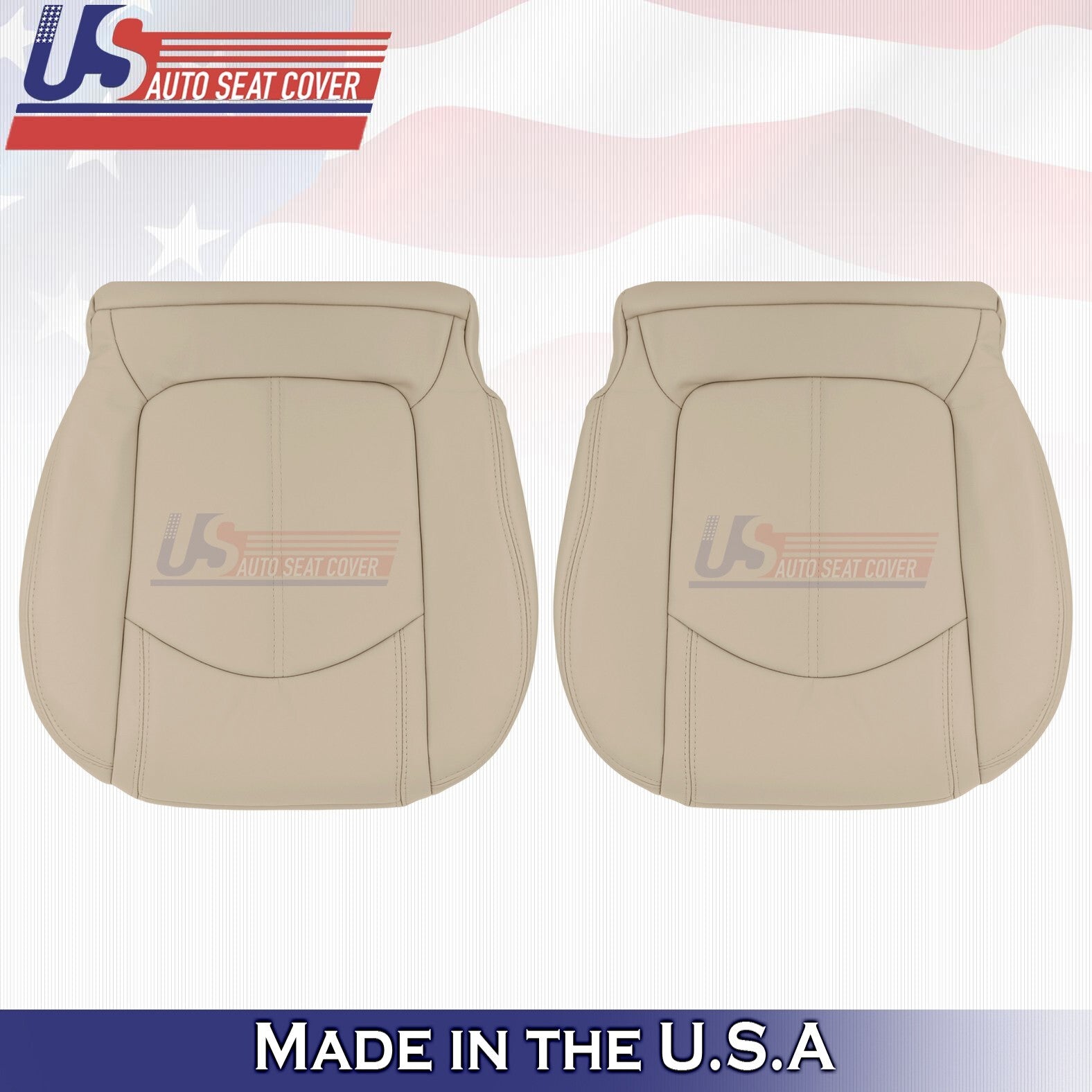 2008-2012 For Buick Enclave Driver & Passenger Tops & Bottoms Covers Tan