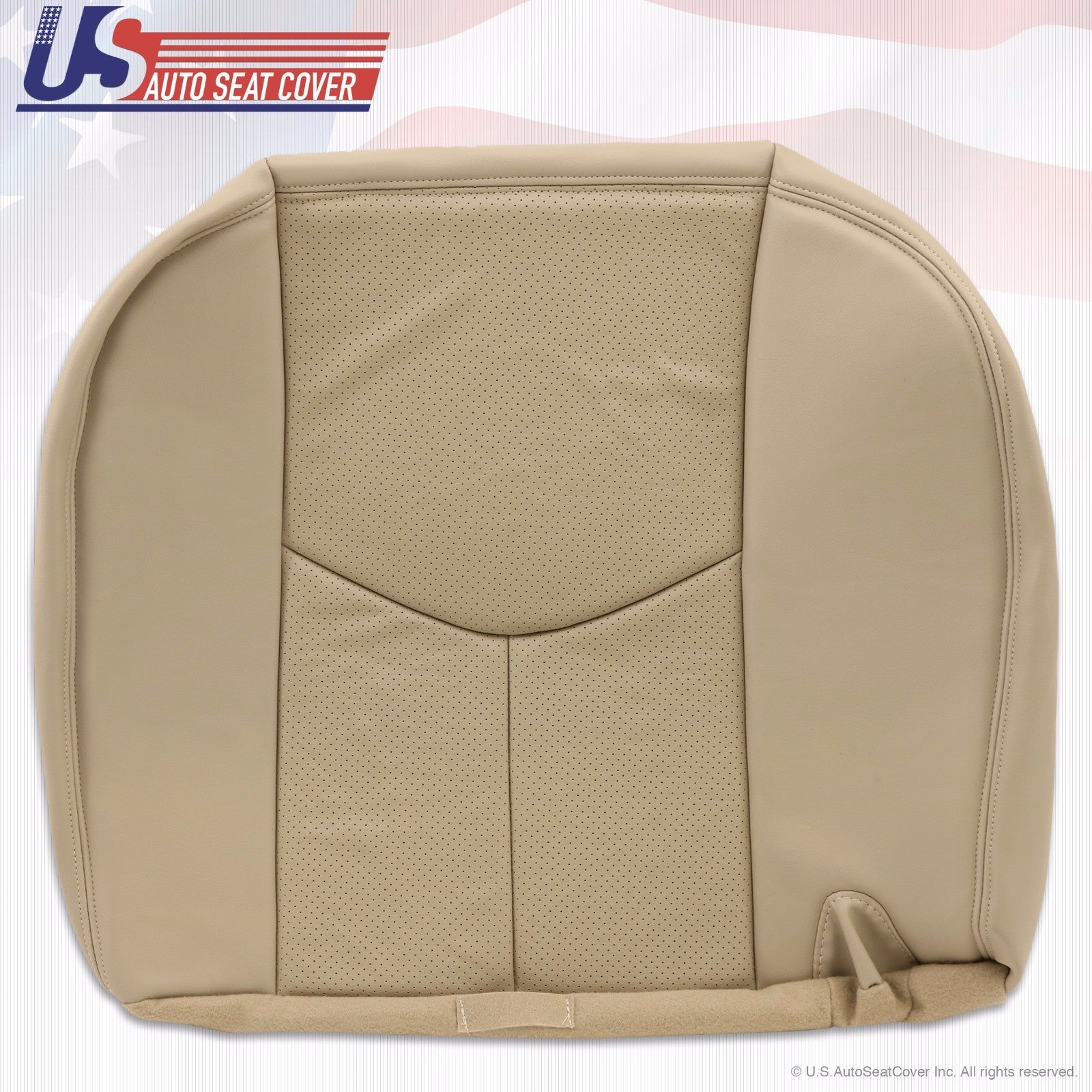 2005 2006 Cadillac Escalade ESV 2nd Row Driver-Passenger Bottom Leather Cover