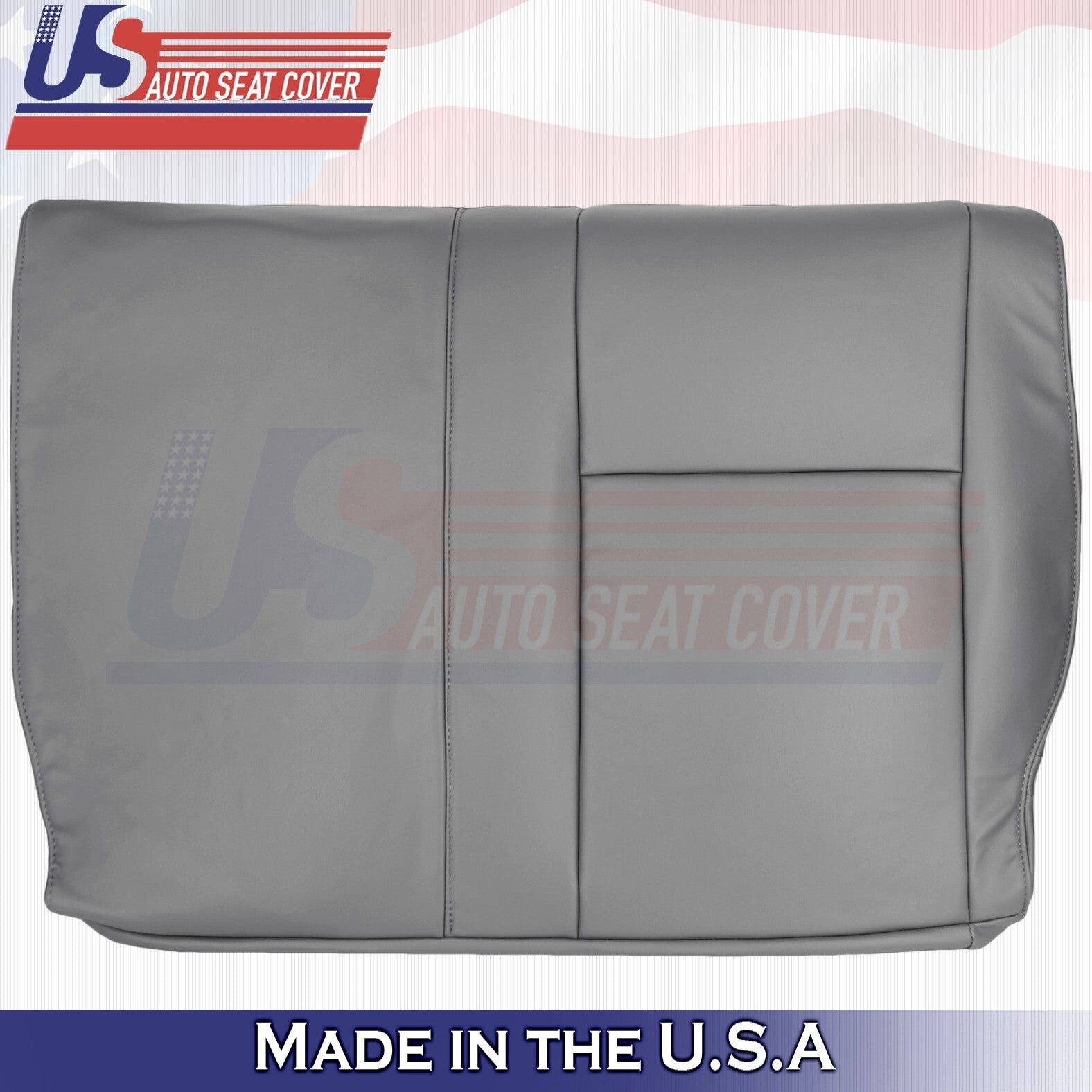 2007-2010 FitsToyota Tundra Rear Driver PassengerBottoms&Tops Leather Cover Gray