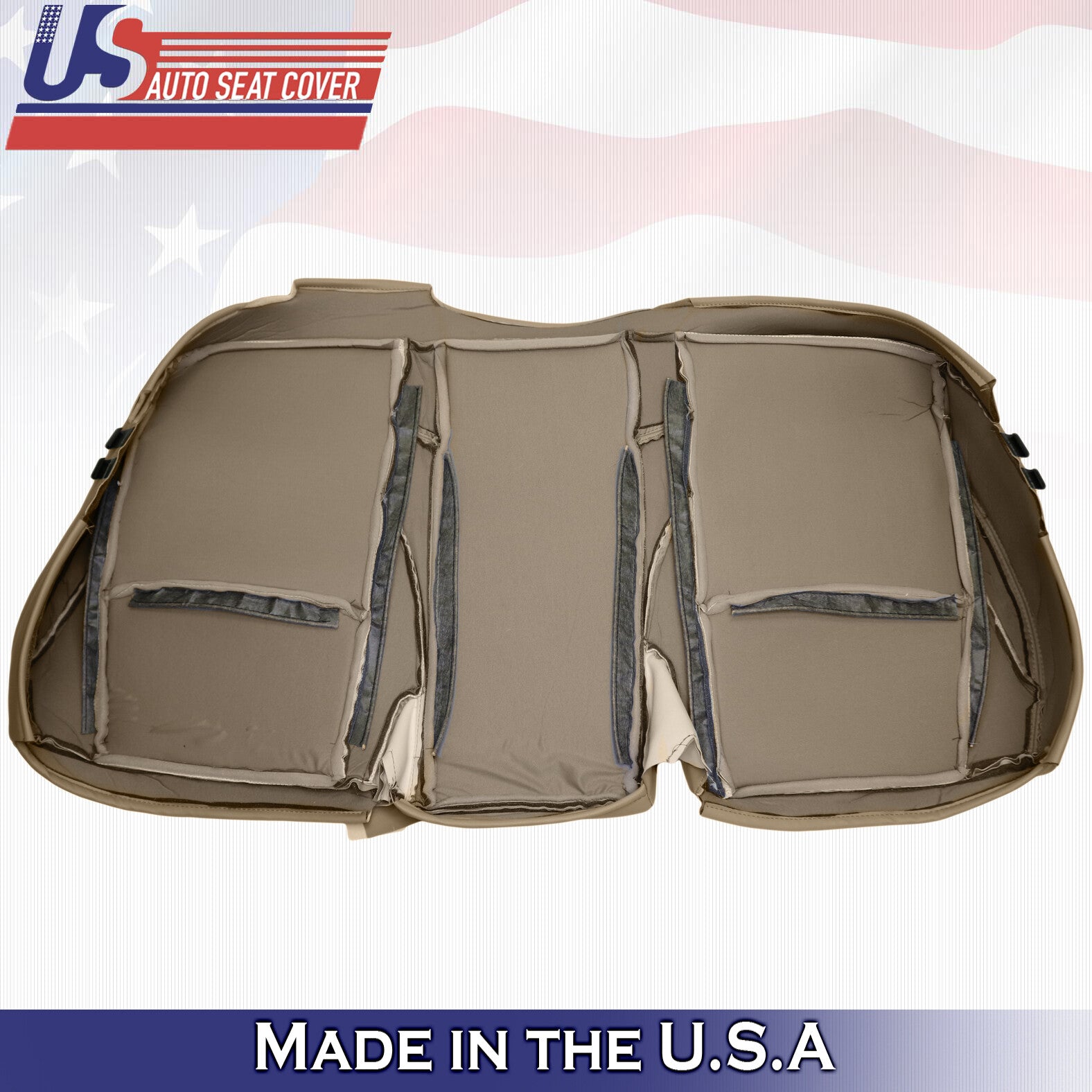 For Lexus ES350 2010 2011 2012 REAR Bench Bottom PERFORATED Leather Cover Tan