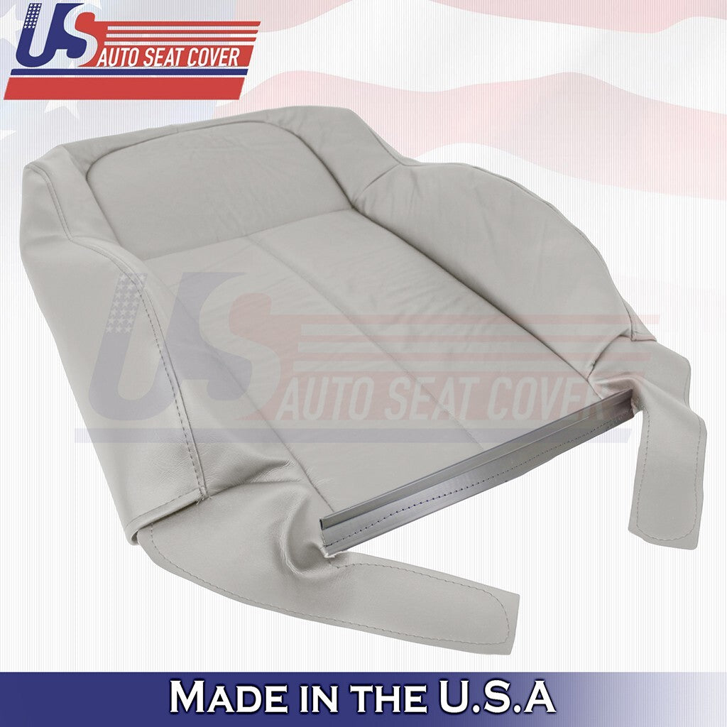 2005 2007 2006 2008 For Chrysler 300C Driver Top Bottom Leather Cover Light Gray